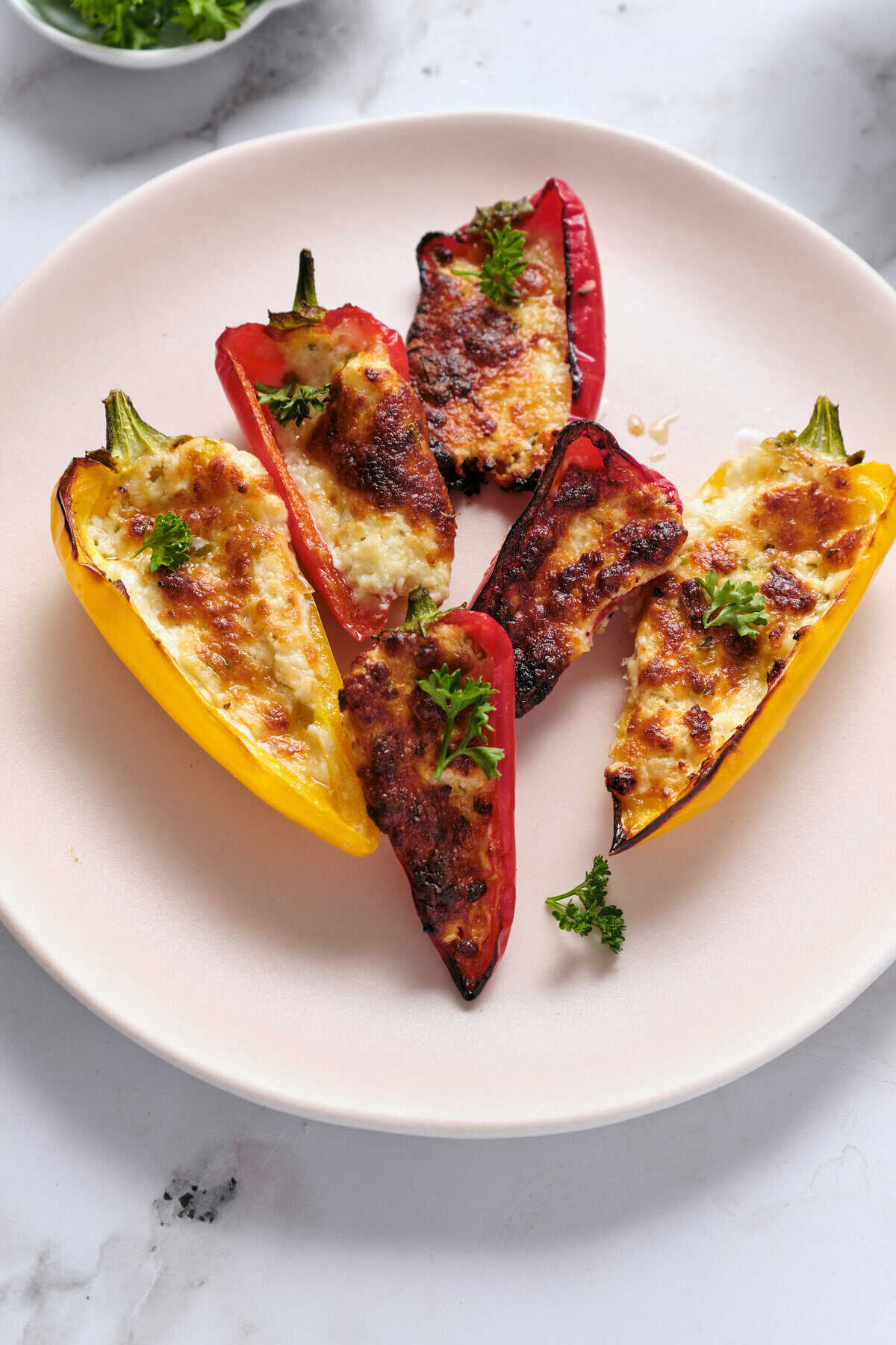 Stuffed Mini Peppers - foodfaithfitness