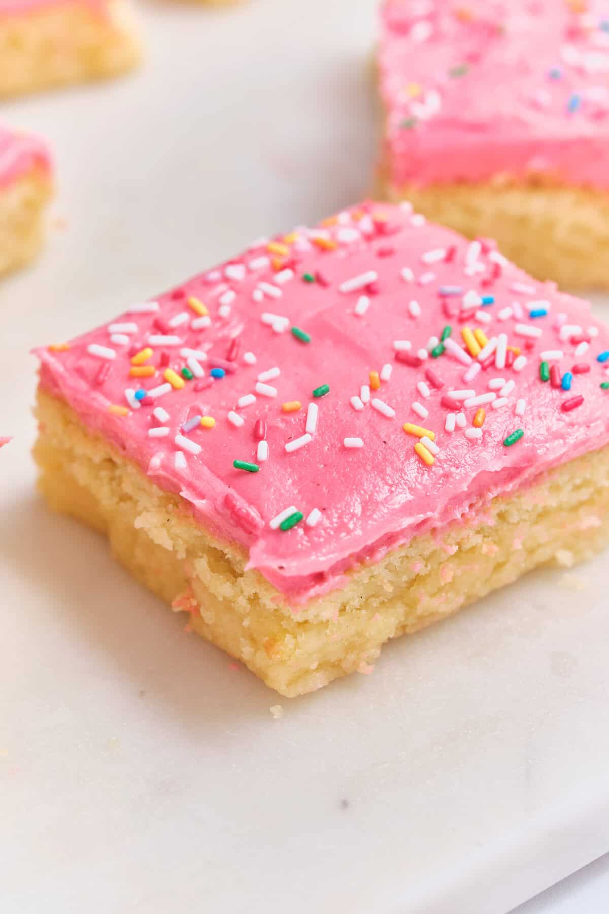 Sugar Cookie Bars Recipe - foodfaithfitness
