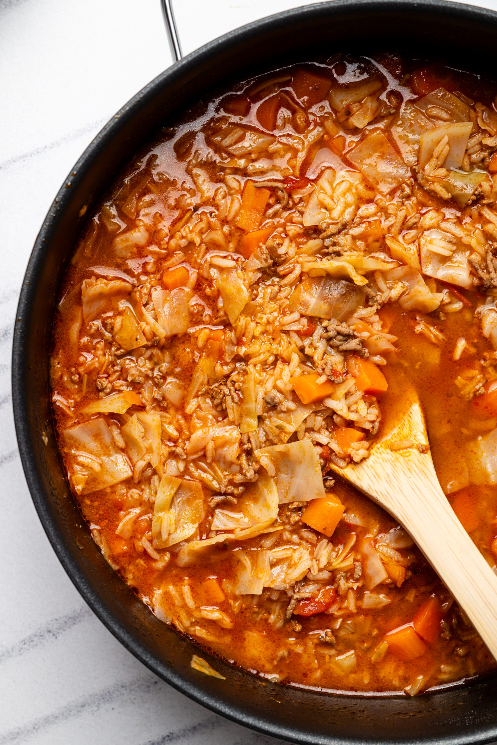Unstuffed Cabbage Soup - foodfaithfitness