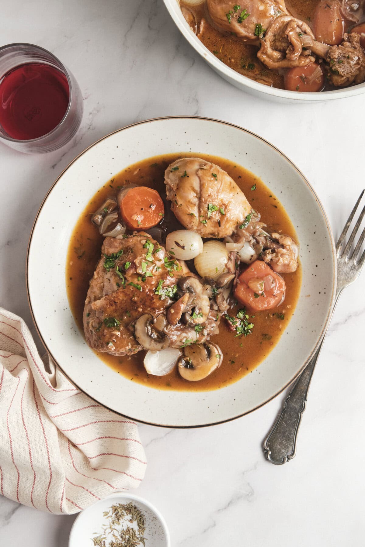 Coq Au Vin - foodfaithfitness