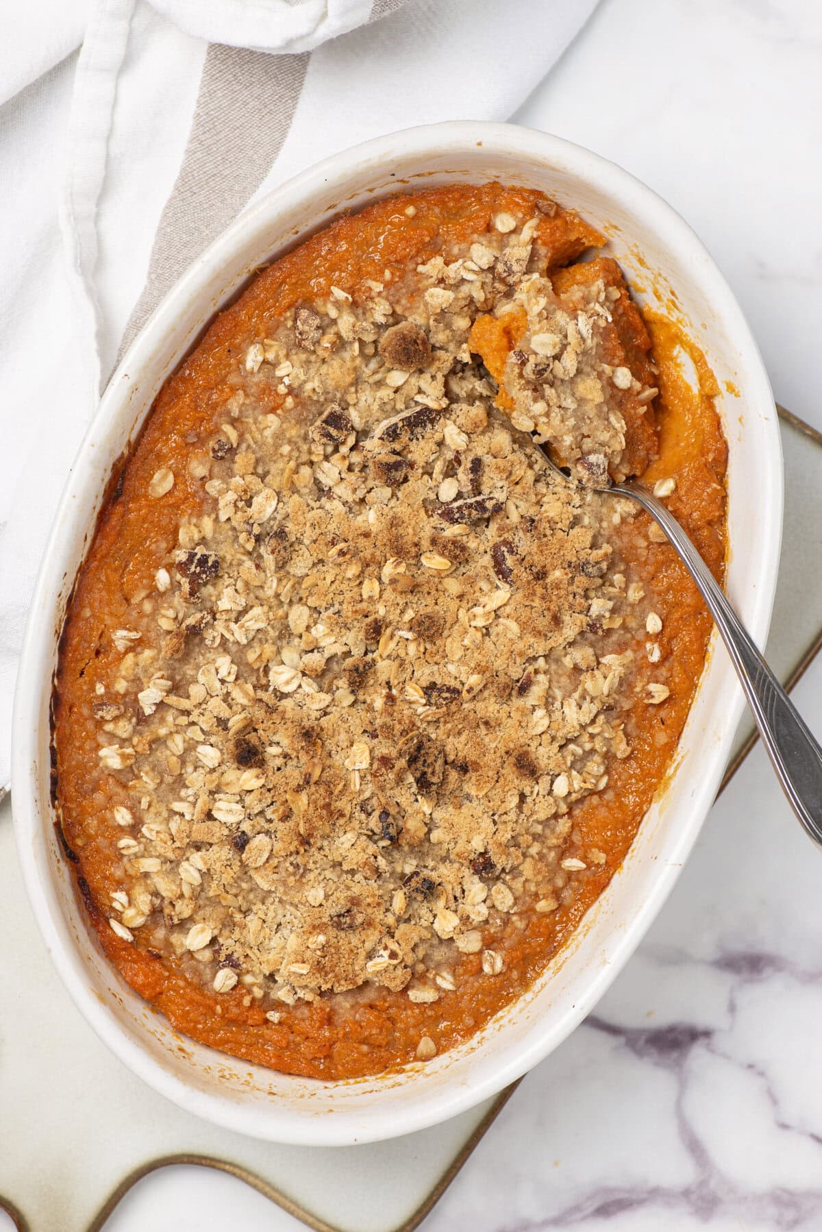 Healthy Sweet Potato Casserole - foodfaithfitness