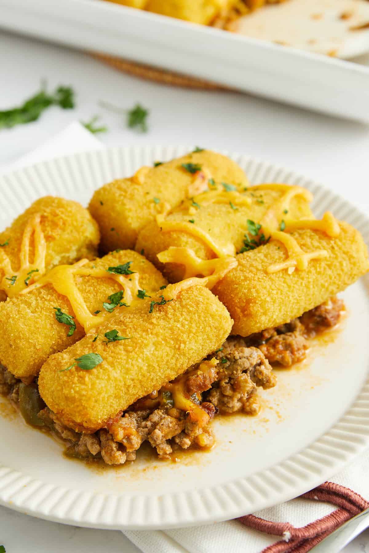 Sloppy Joe Casserole - foodfaithfitness