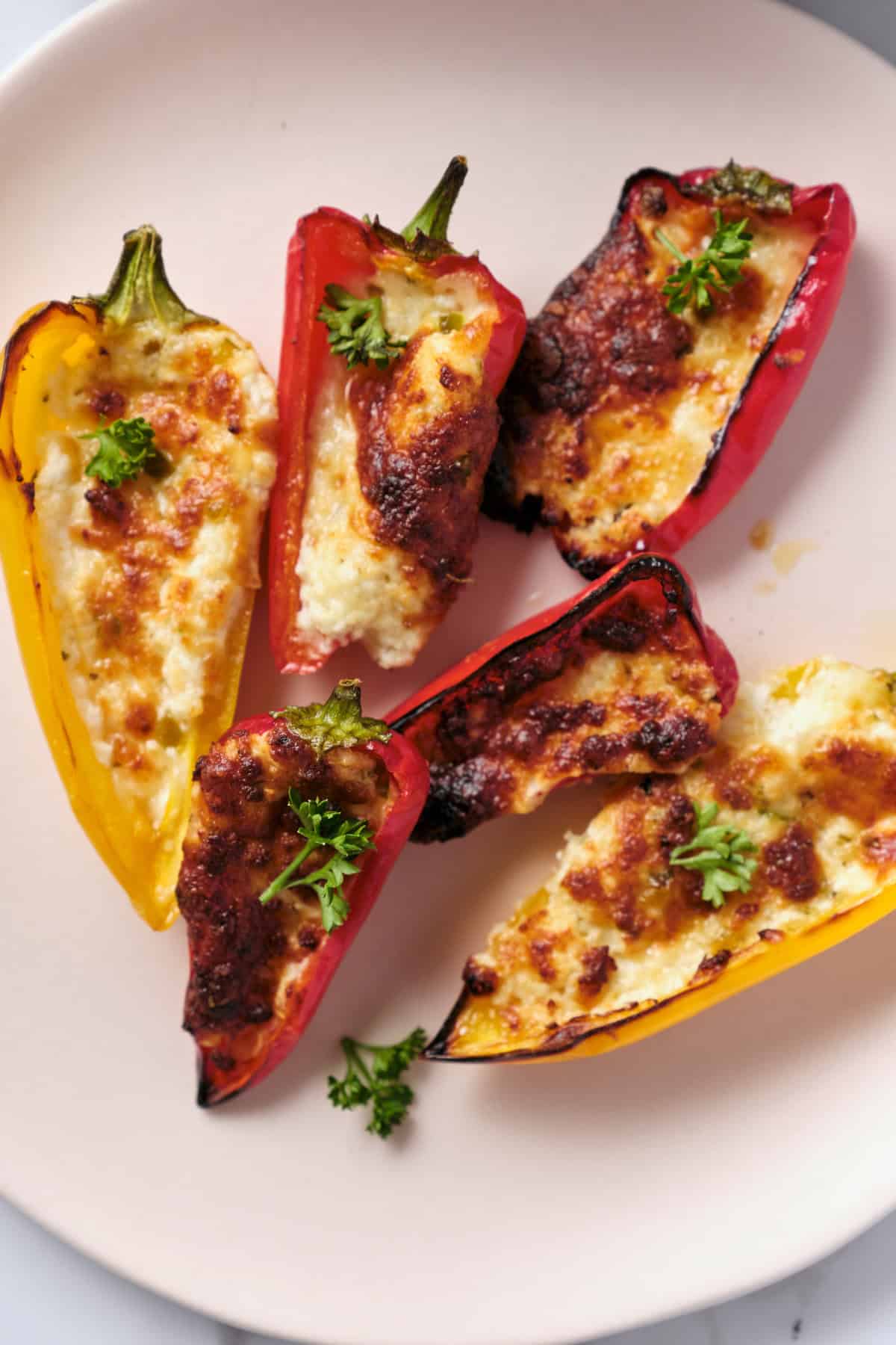 Stuffed Mini Peppers - foodfaithfitness