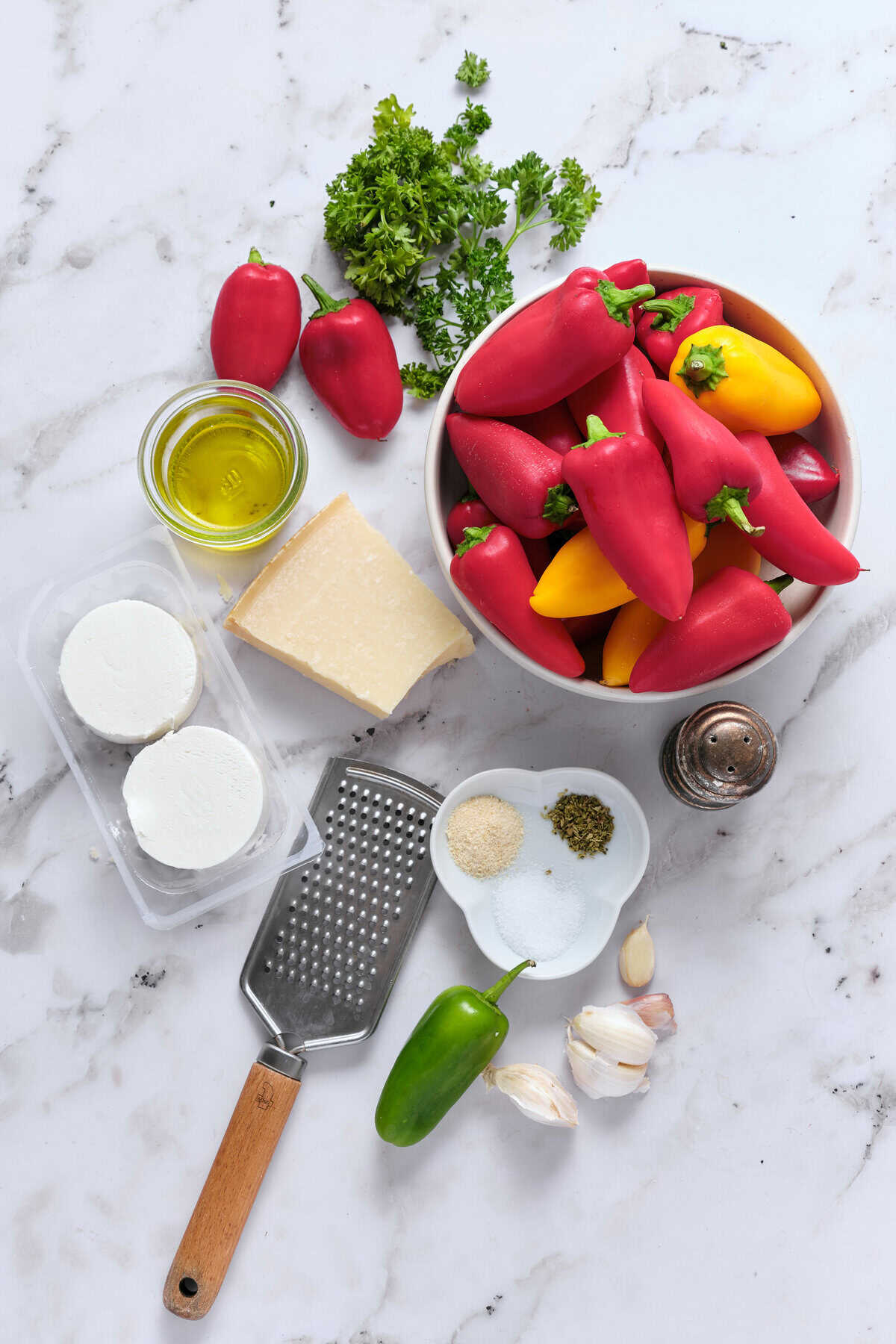 Stuffed Mini Peppers - foodfaithfitness