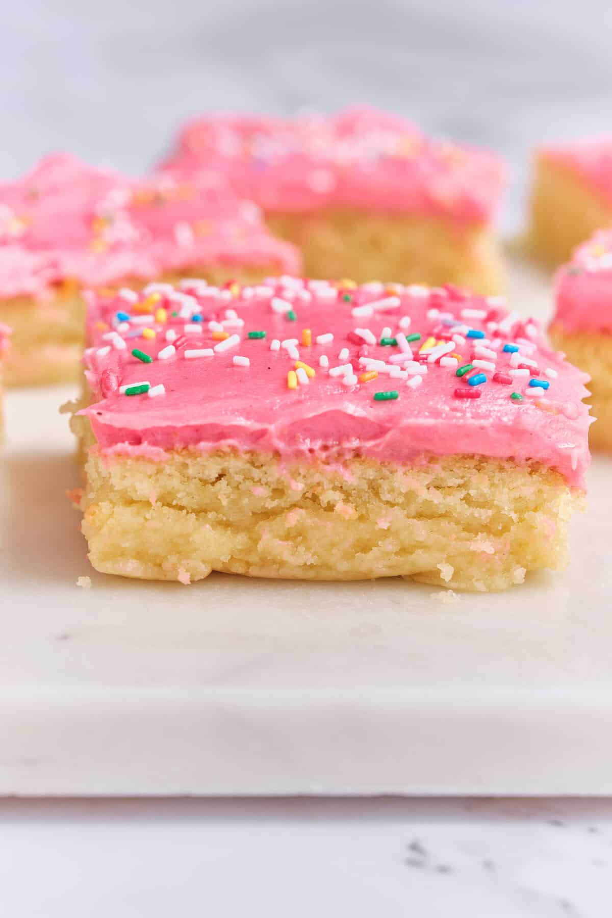 Sugar Cookie Bars Recipe - foodfaithfitness