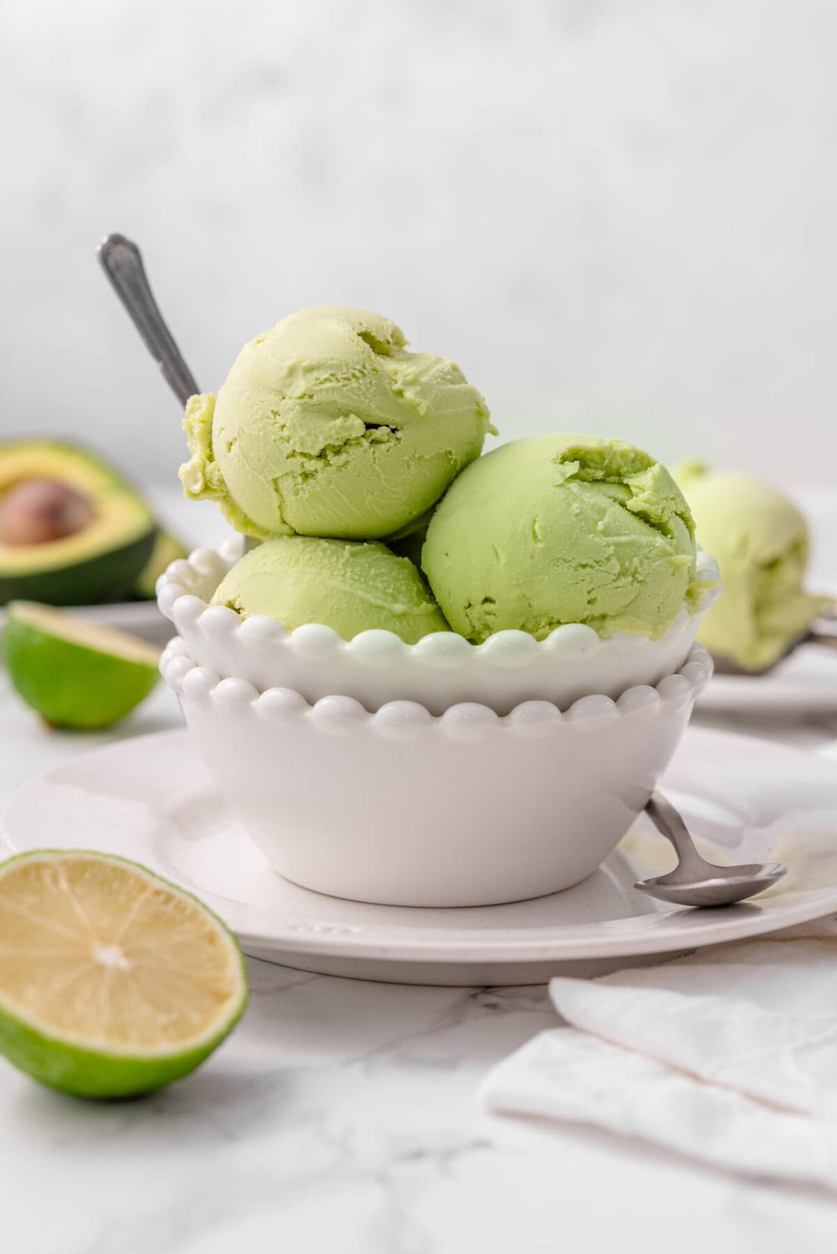 Avocado Ice Cream - foodfaithfitness
