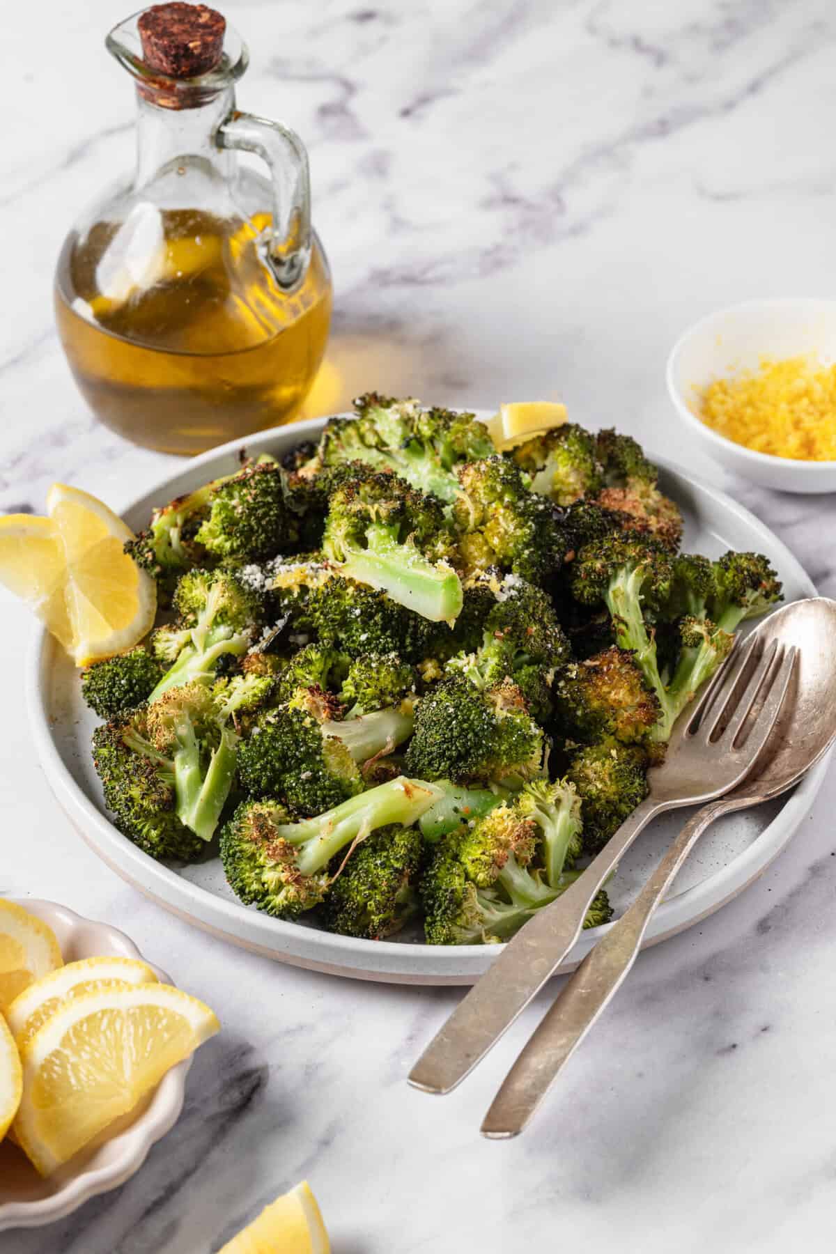 Charred Broccoli - foodfaithfitness