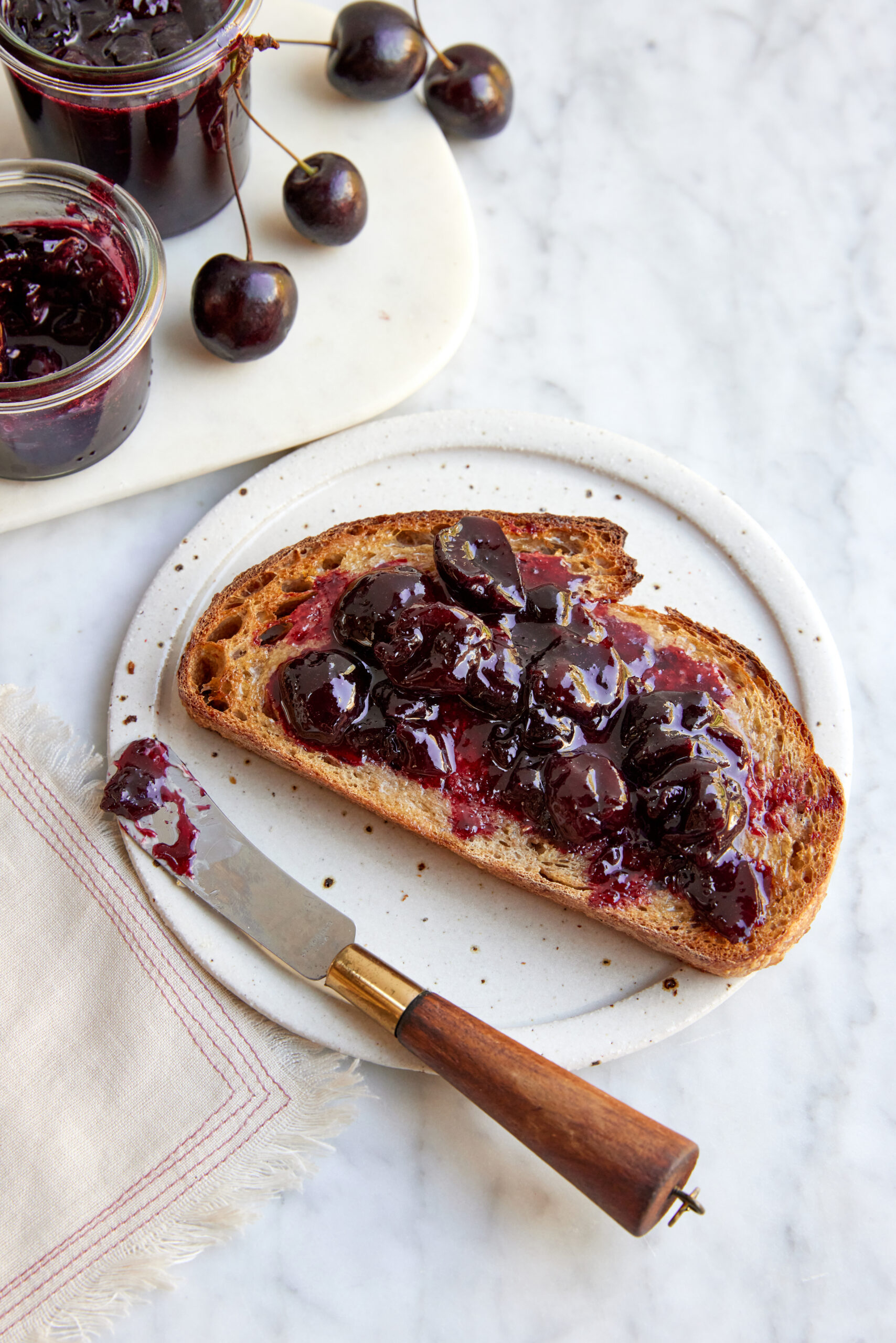 Cherry Jam Recipe - foodfaithfitness