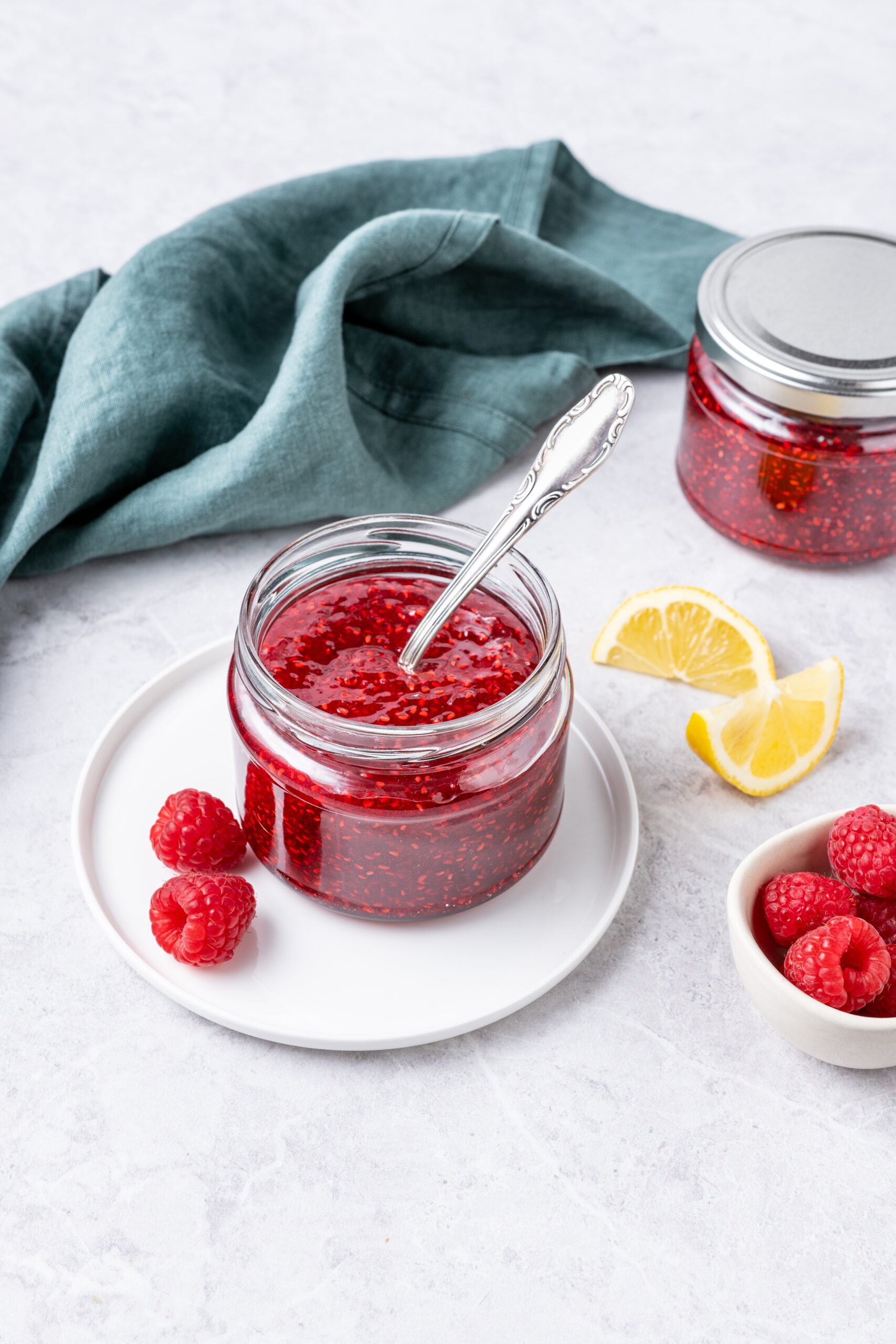 Raspberry Jam Recipe - foodfaithfitness
