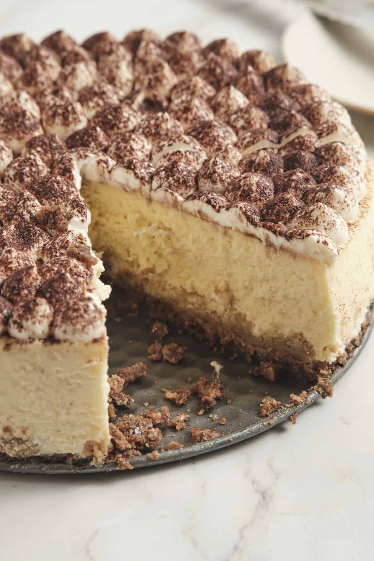 Tiramisu Cheesecake - foodfaithfitness