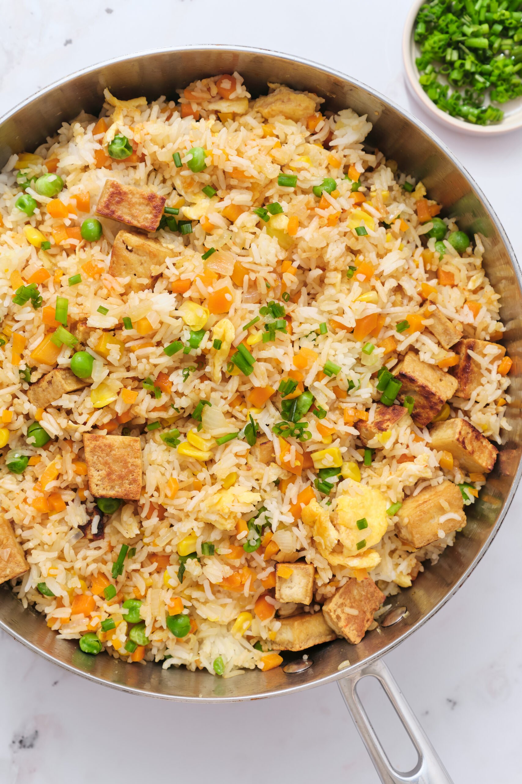 Tofu Fried Rice - foodfaithfitness