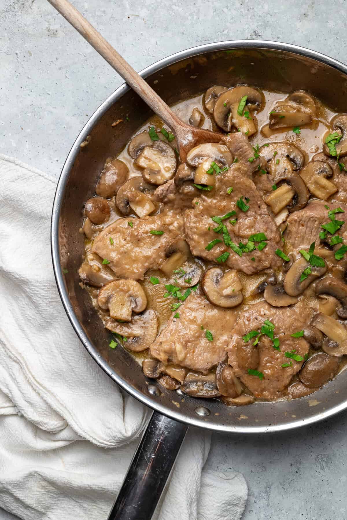 Veal Marsala - foodfaithfitness