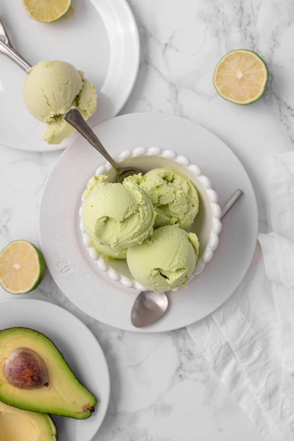 Avocado Ice Cream - foodfaithfitness