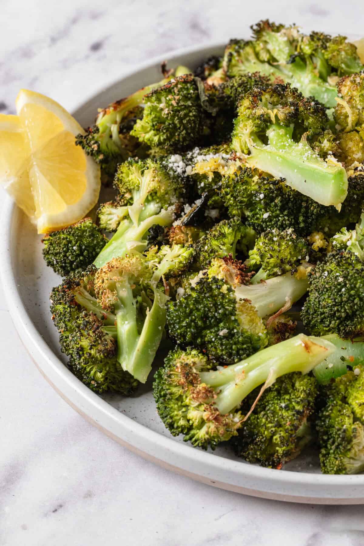 Charred Broccoli - foodfaithfitness