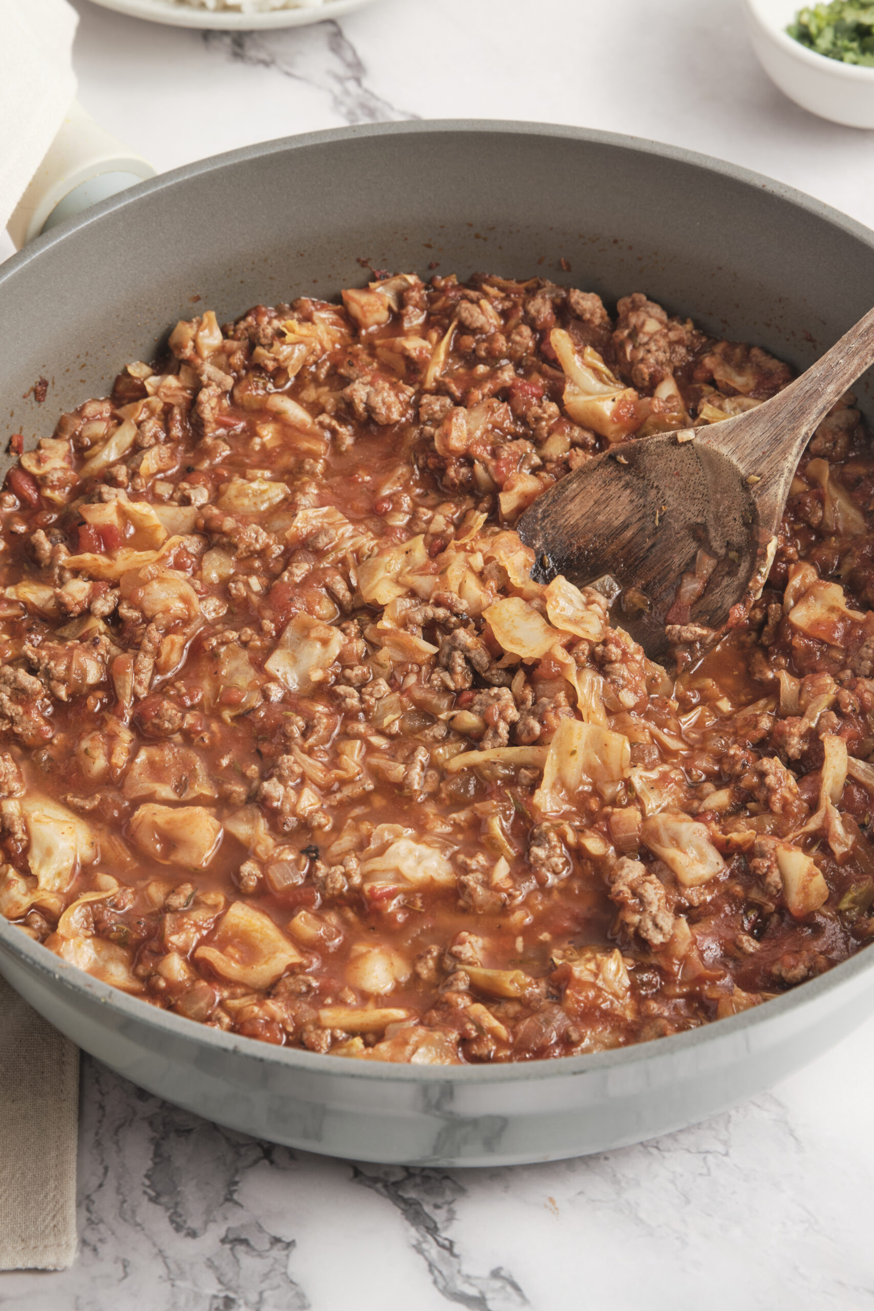 Ground Beef and Cabbage - foodfaithfitness