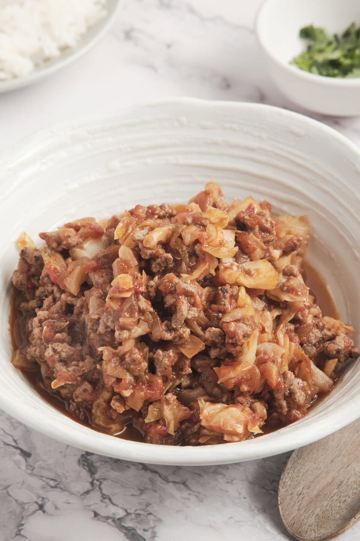 Ground Beef and Cabbage - foodfaithfitness