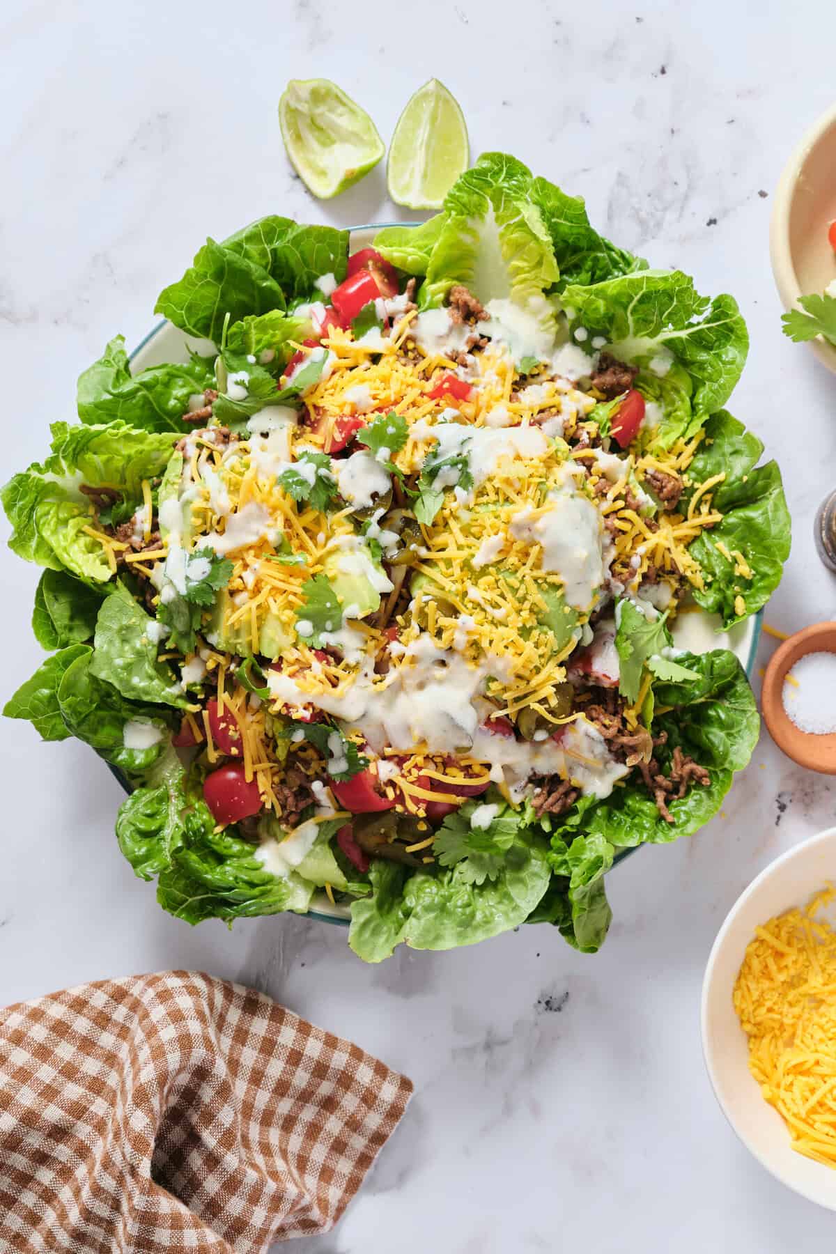Keto Taco Salad - foodfaithfitness