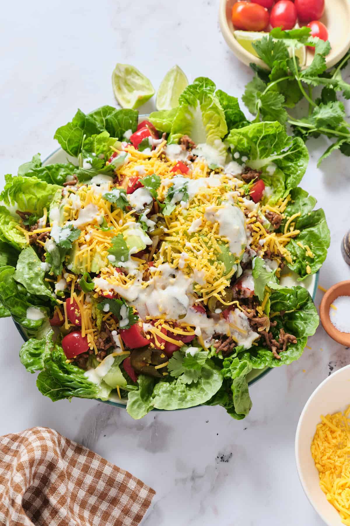 Keto Taco Salad - foodfaithfitness