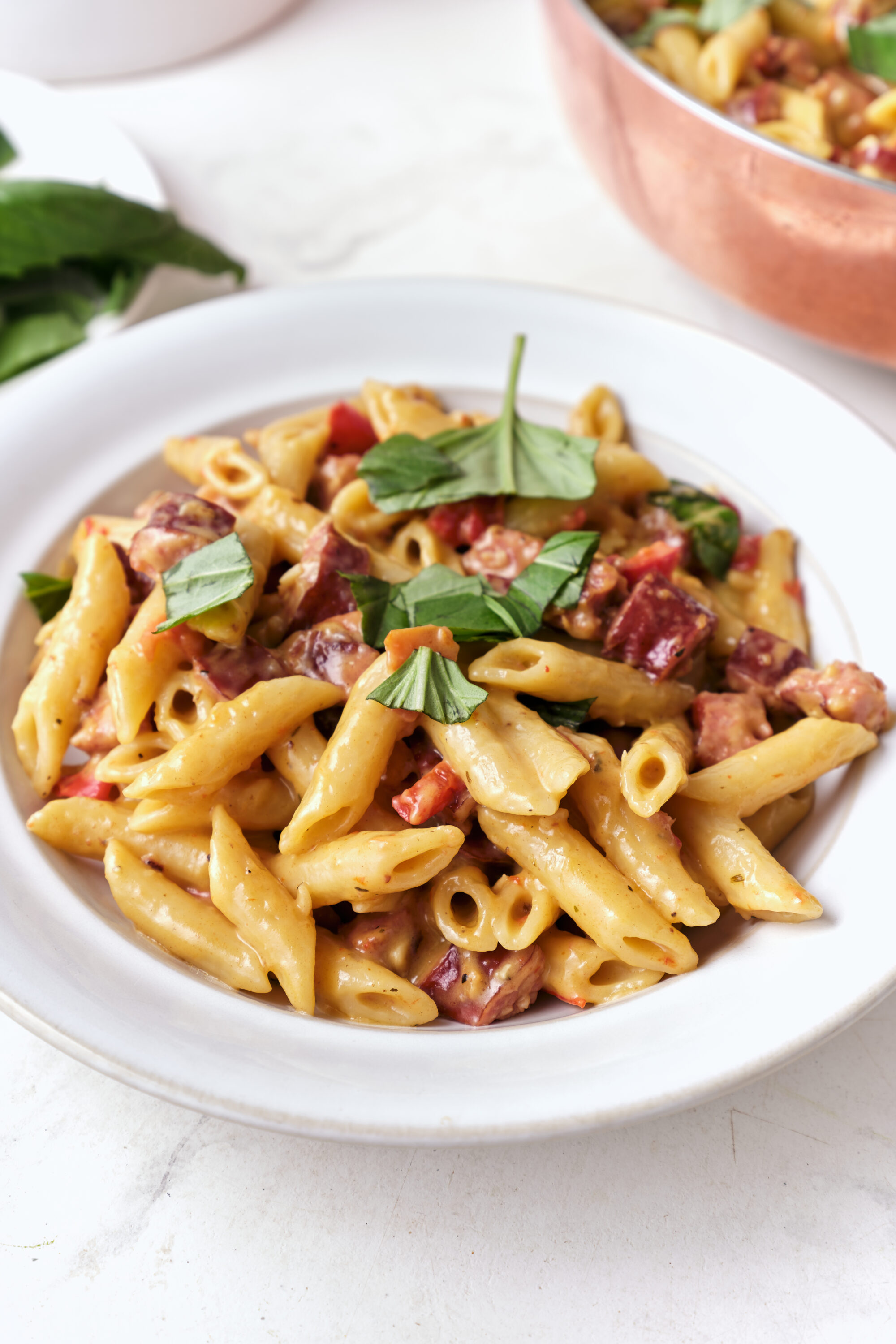 Kielbasa Pasta - foodfaithfitness