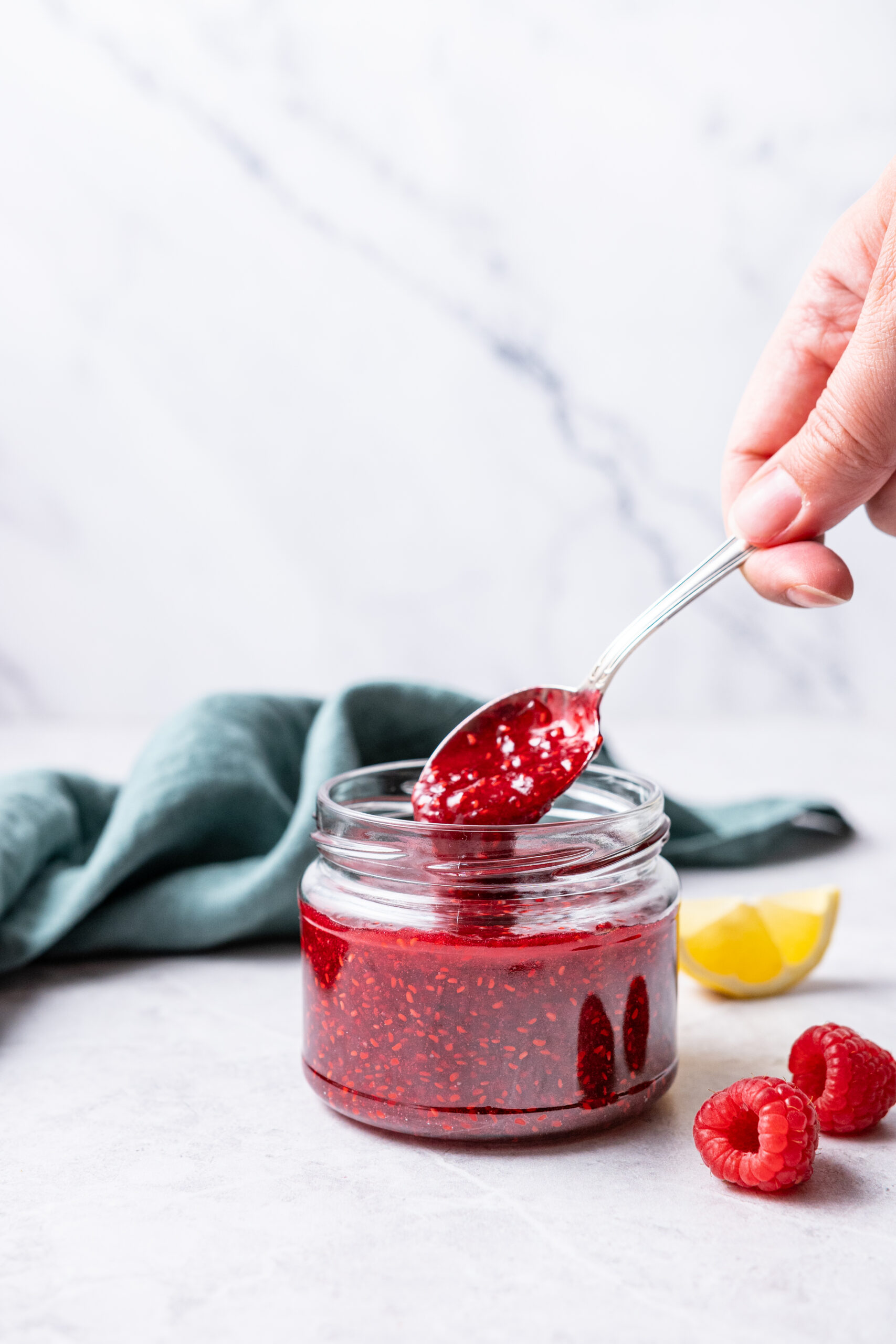 Raspberry Jam Recipe - foodfaithfitness