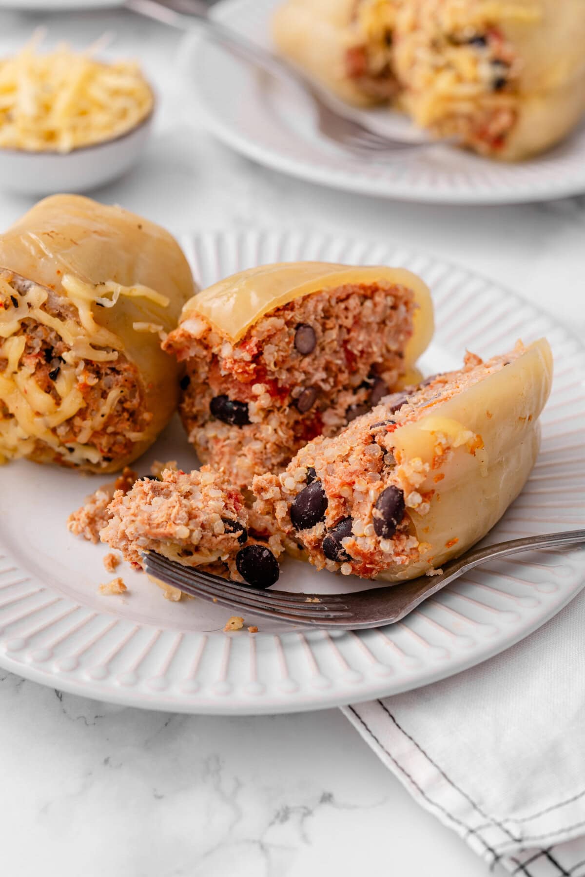 Slow-Cooker Stuffed Peppers - foodfaithfitness
