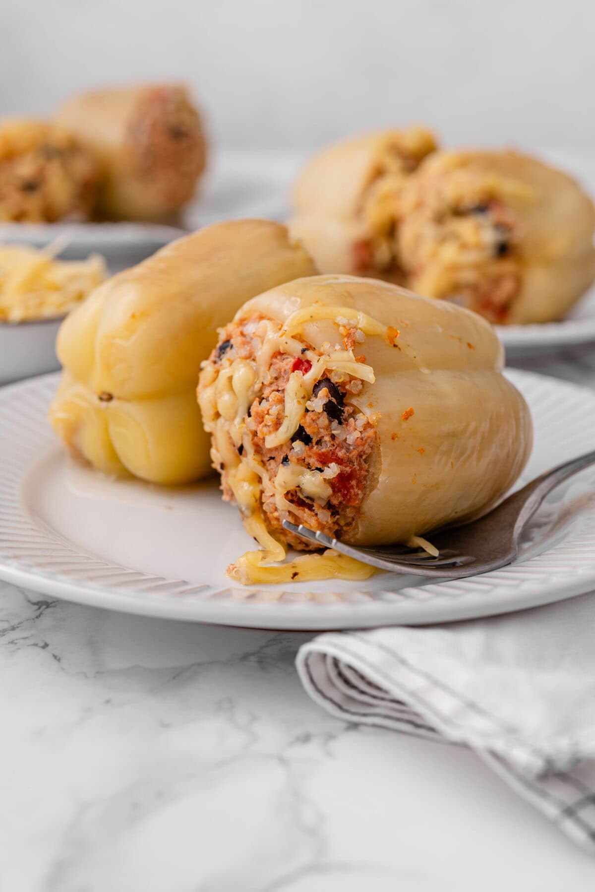 Slow-Cooker Stuffed Peppers - foodfaithfitness