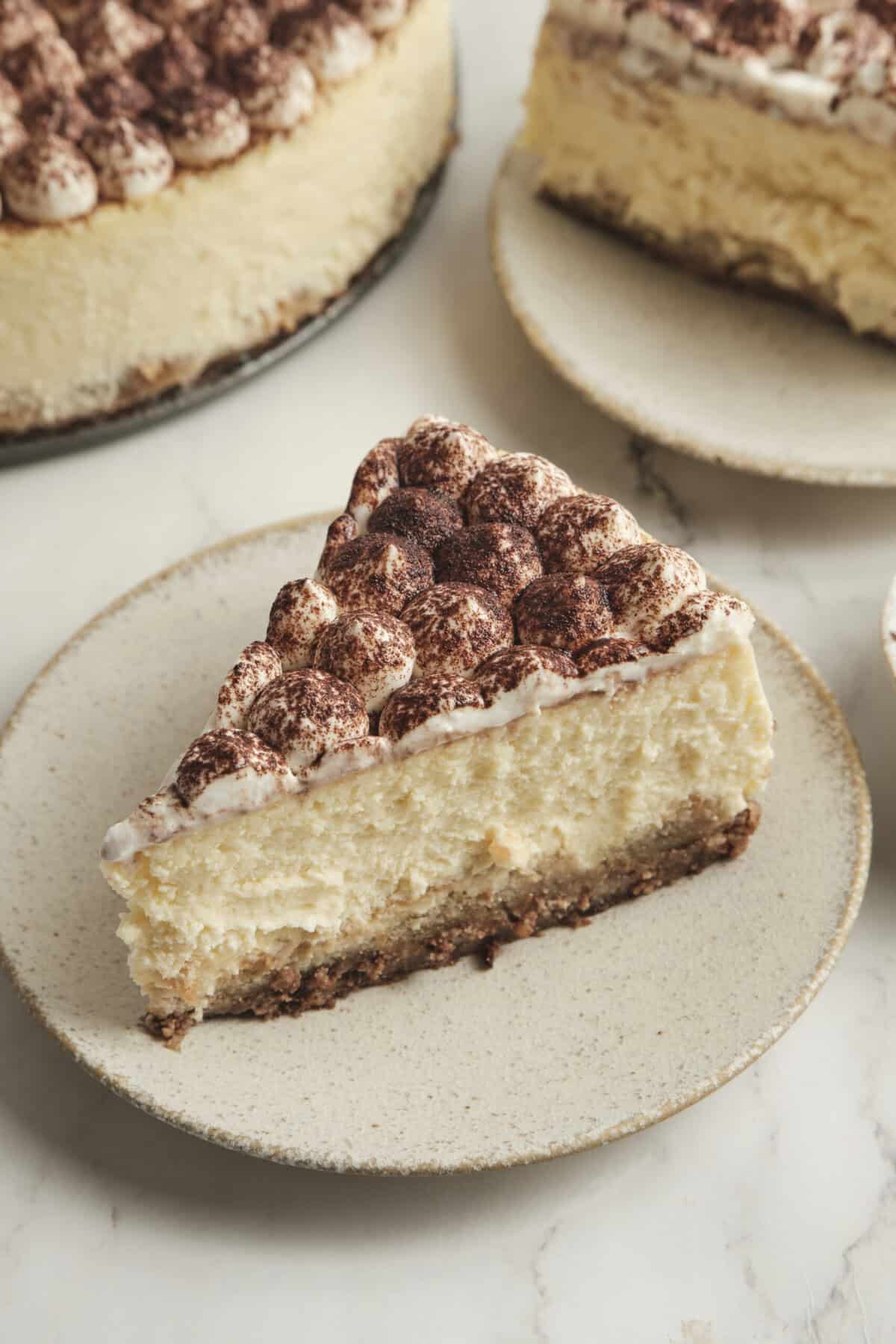 Tiramisu Cheesecake - foodfaithfitness