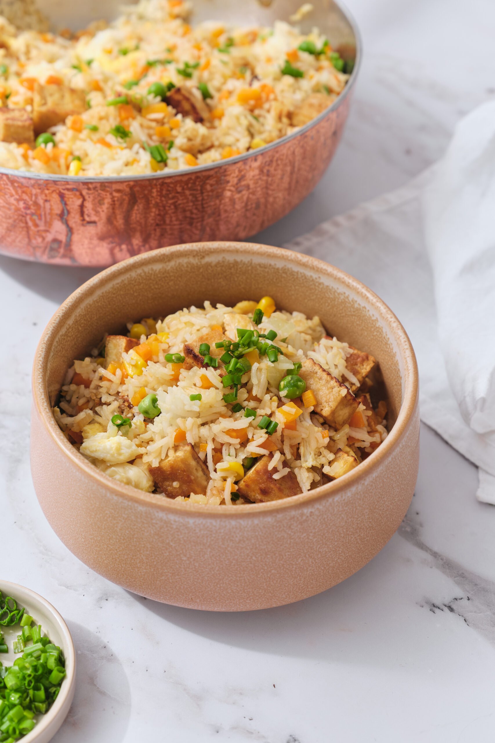 Tofu Fried Rice - foodfaithfitness