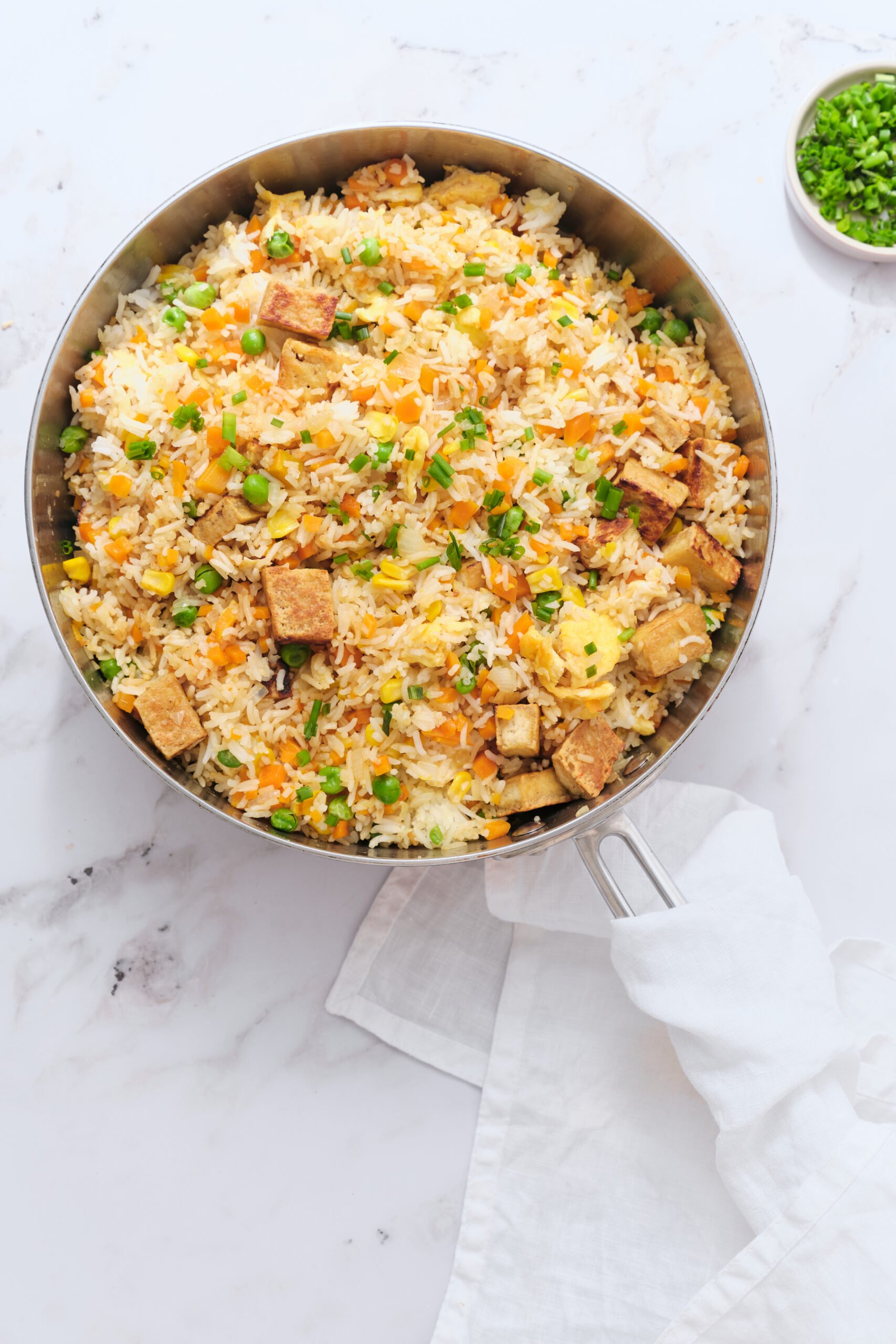 Tofu Fried Rice - foodfaithfitness