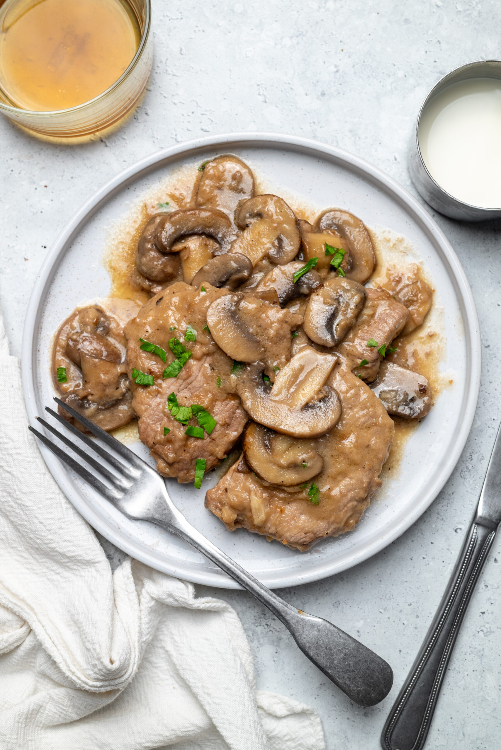 Veal Marsala - foodfaithfitness