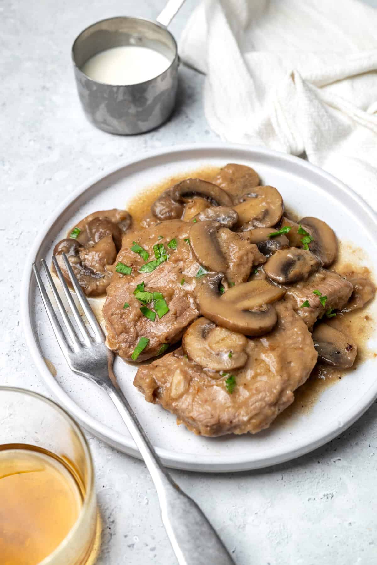 Veal Marsala - foodfaithfitness