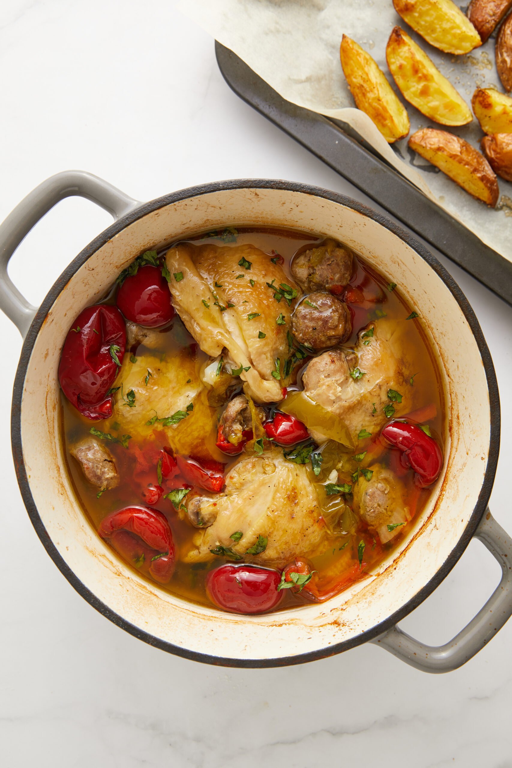 Chicken Scarpariello - foodfaithfitness