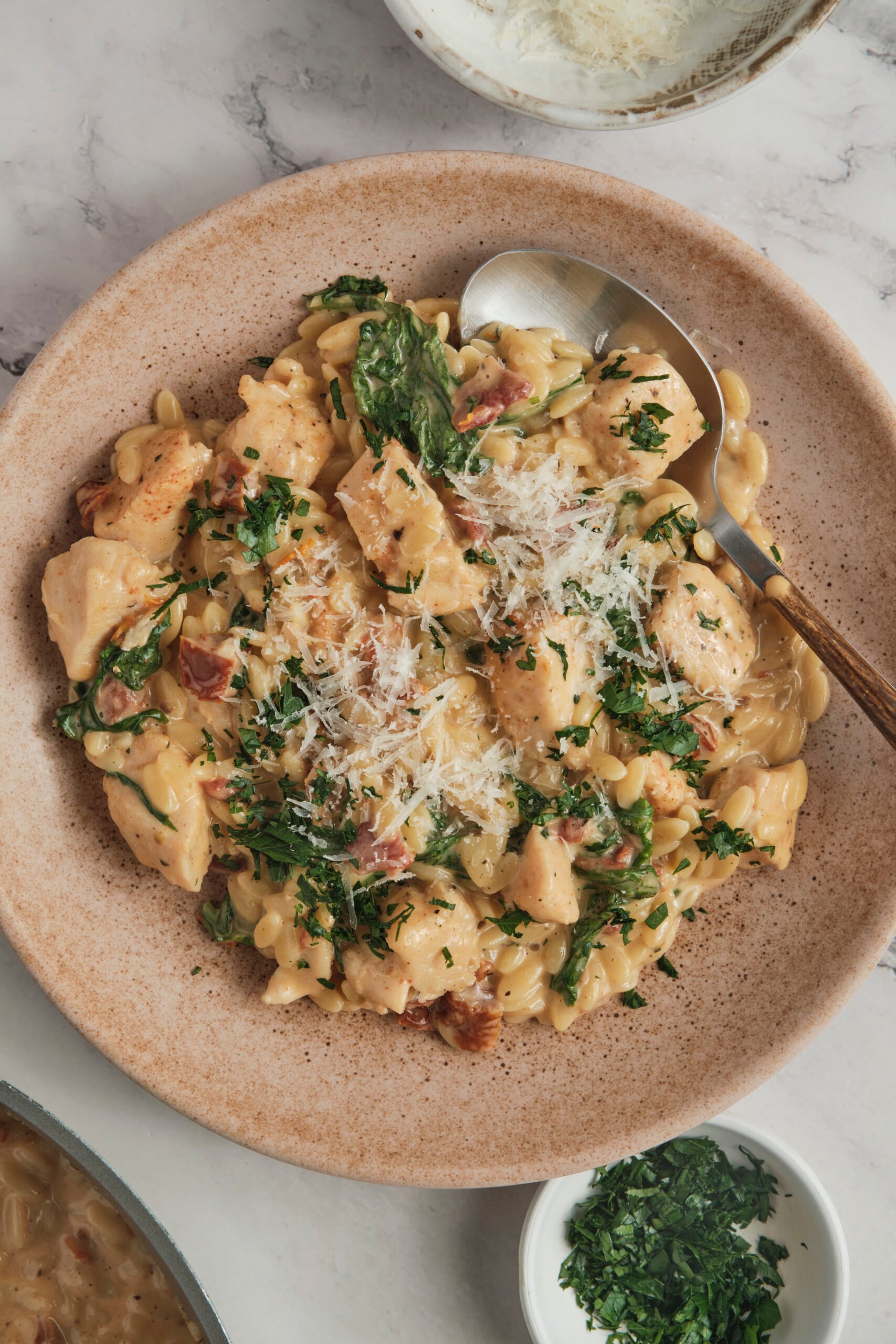 Marry Me Chicken Orzo - foodfaithfitness