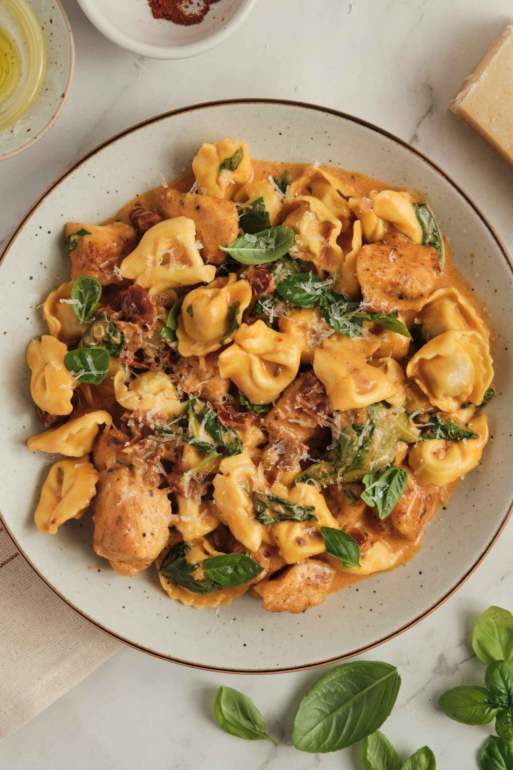 Marry Me Chicken Tortellini - foodfaithfitness