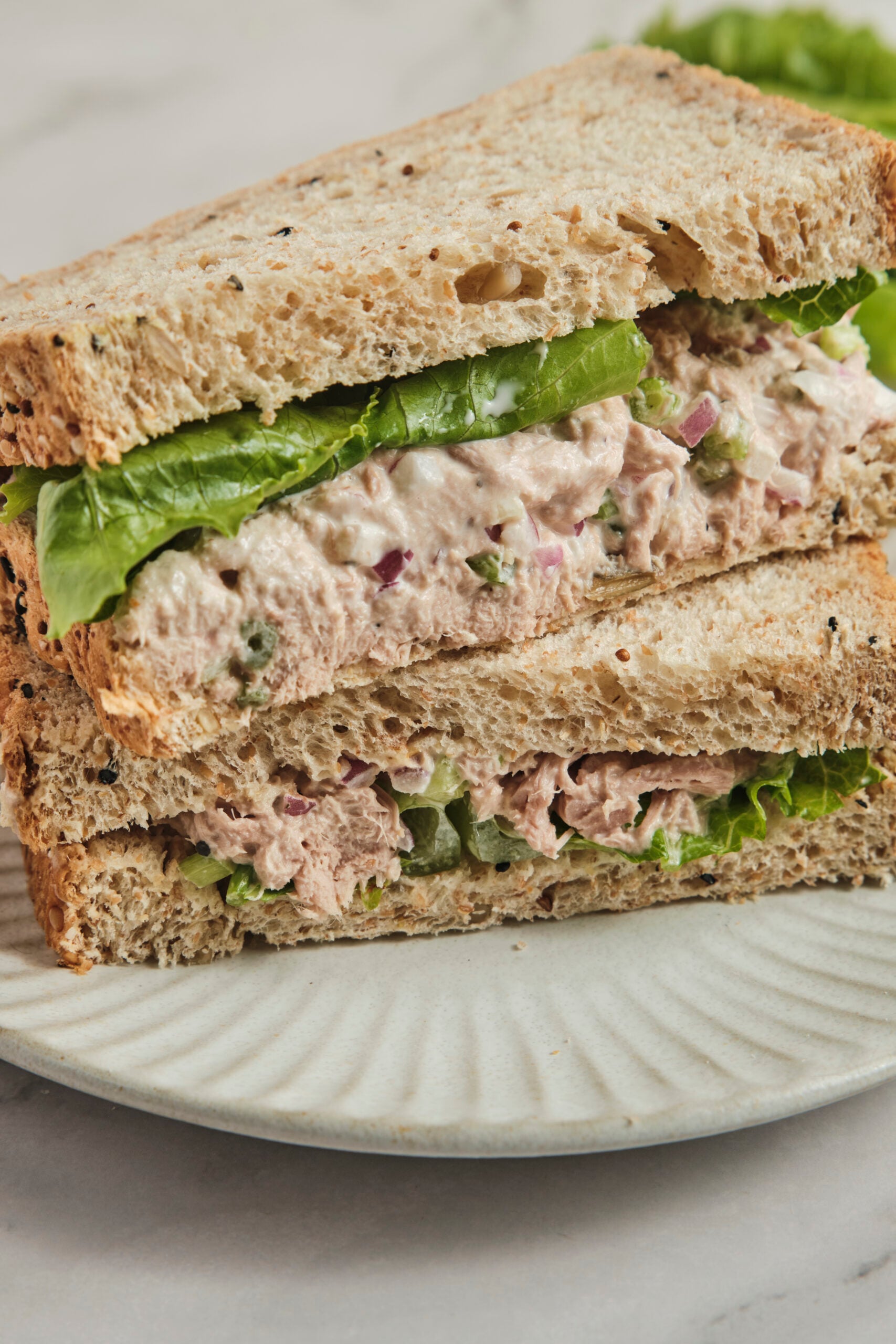 Tuna Sandwich Recipe - foodfaithfitness