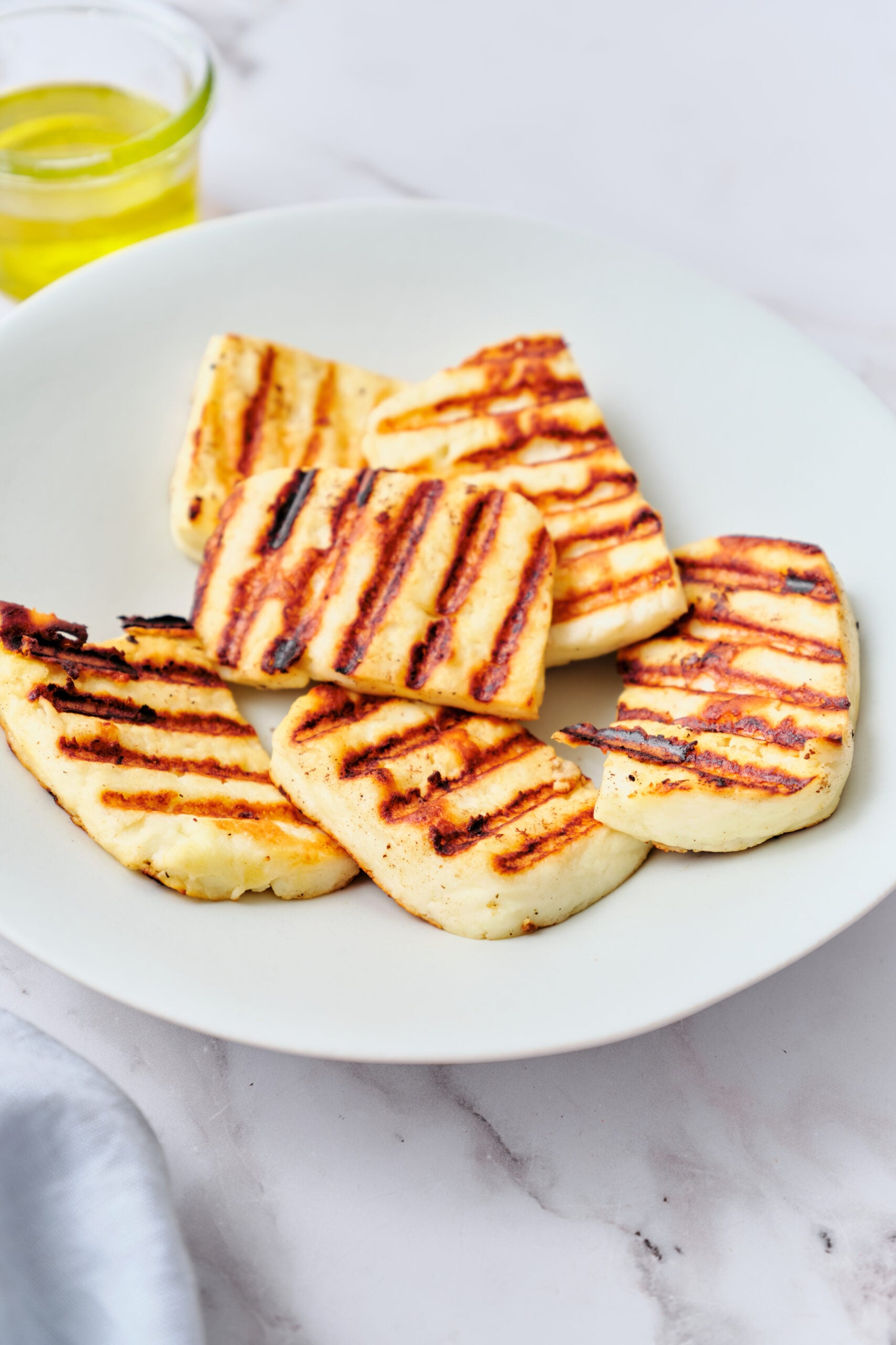 Grilled Halloumi Cheese - foodfaithfitness