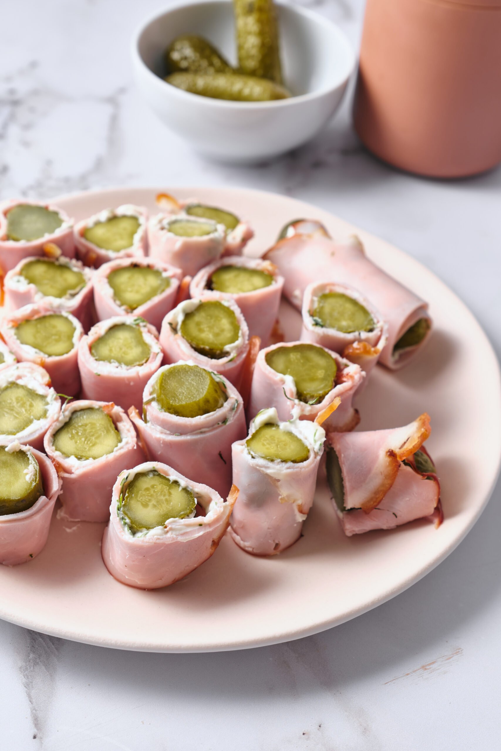 Ham and Cucumber Roll Ups - foodfaithfitness