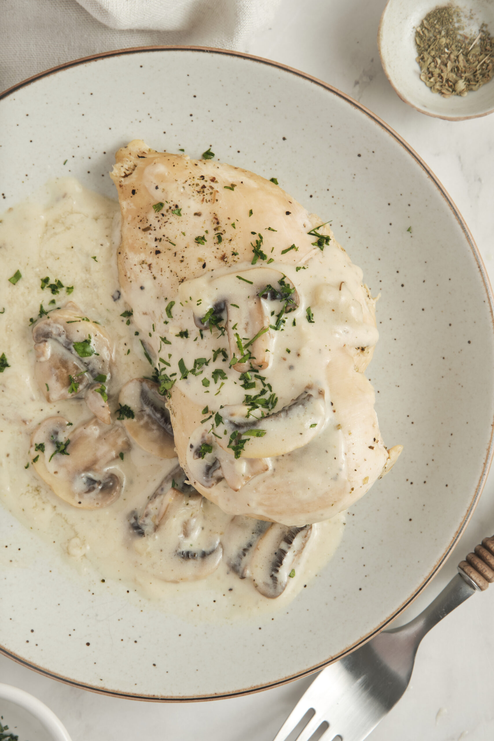 Instant-Pot Chicken Marsala - foodfaithfitness