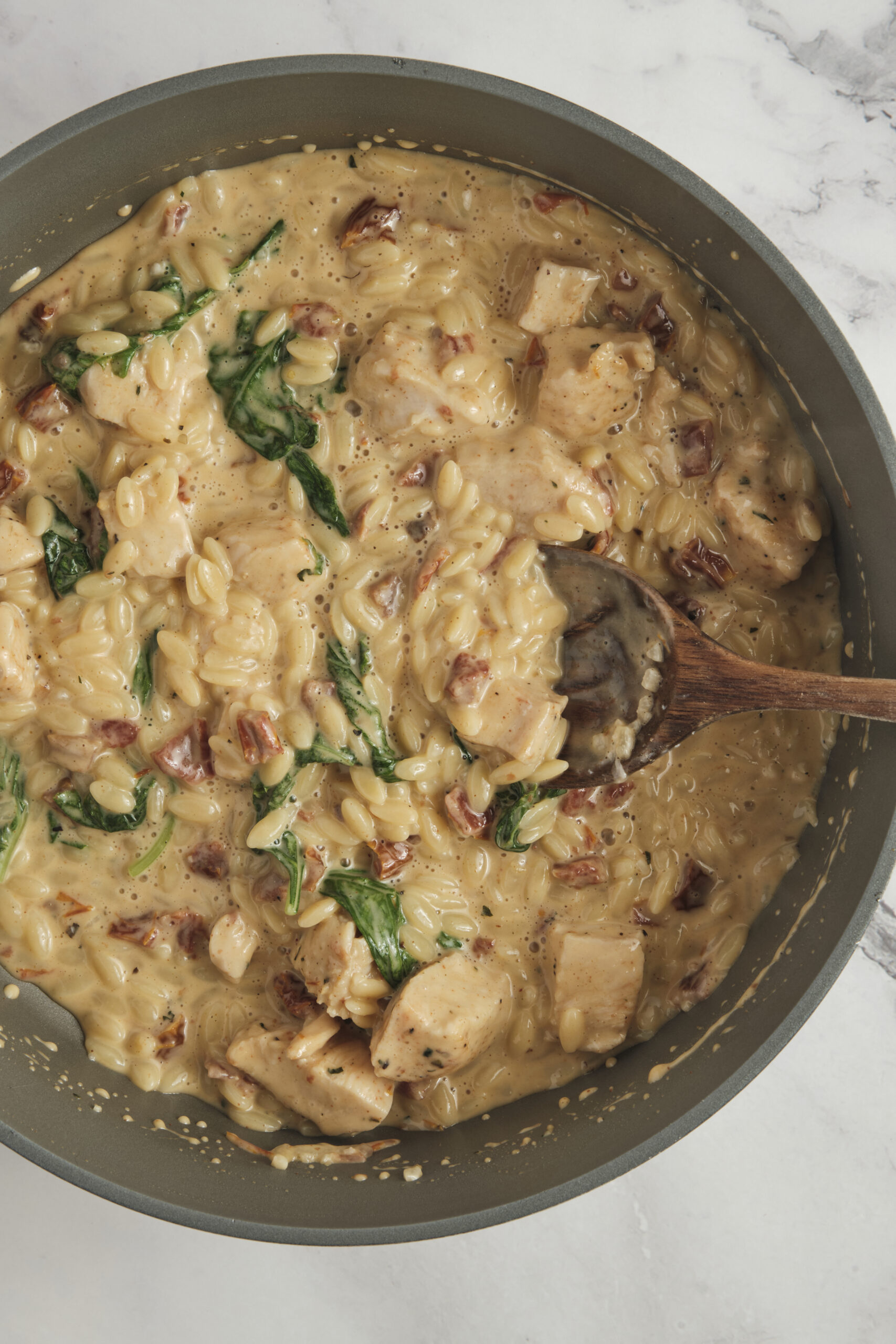 Marry Me Chicken Orzo - foodfaithfitness