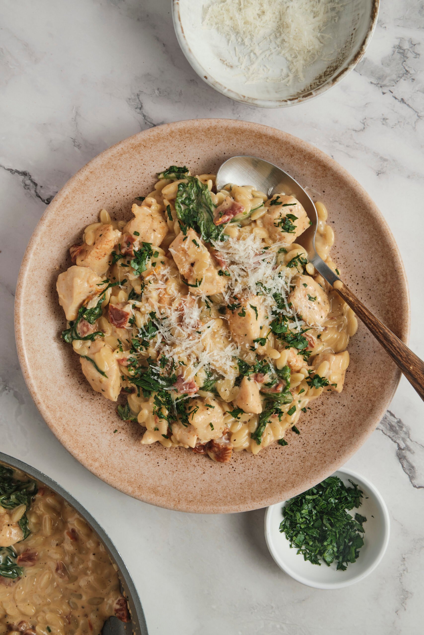 Marry Me Chicken Orzo - foodfaithfitness