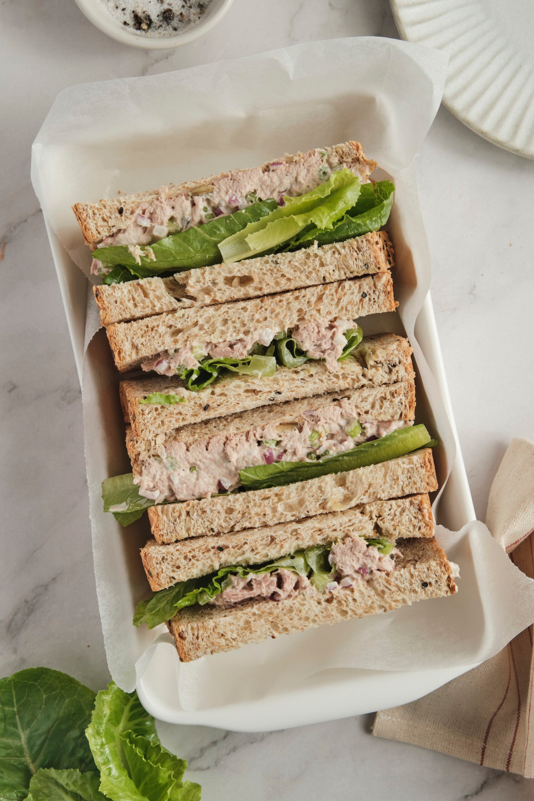 Tuna Sandwich Recipe - foodfaithfitness