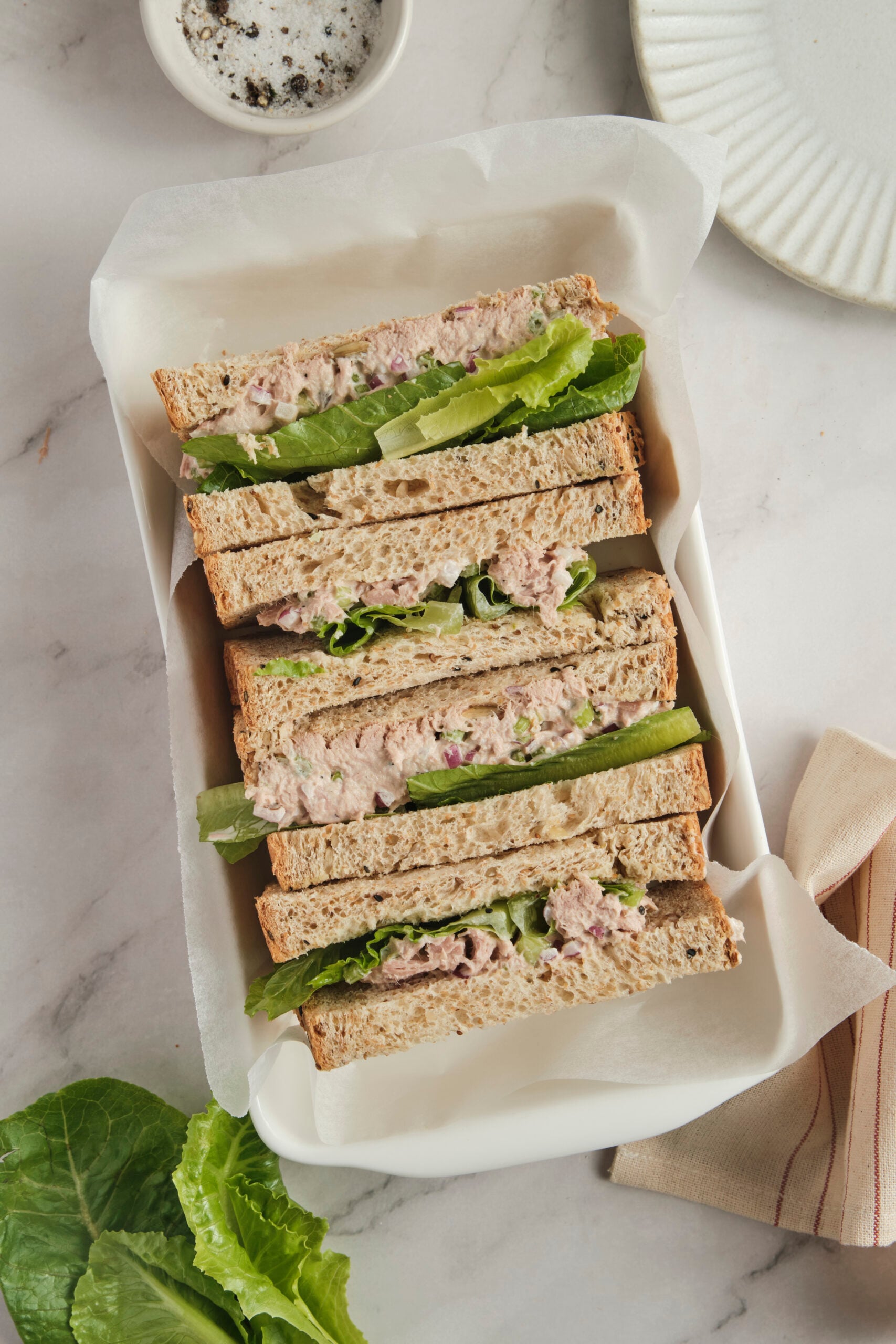 Tuna Sandwich Recipe - foodfaithfitness