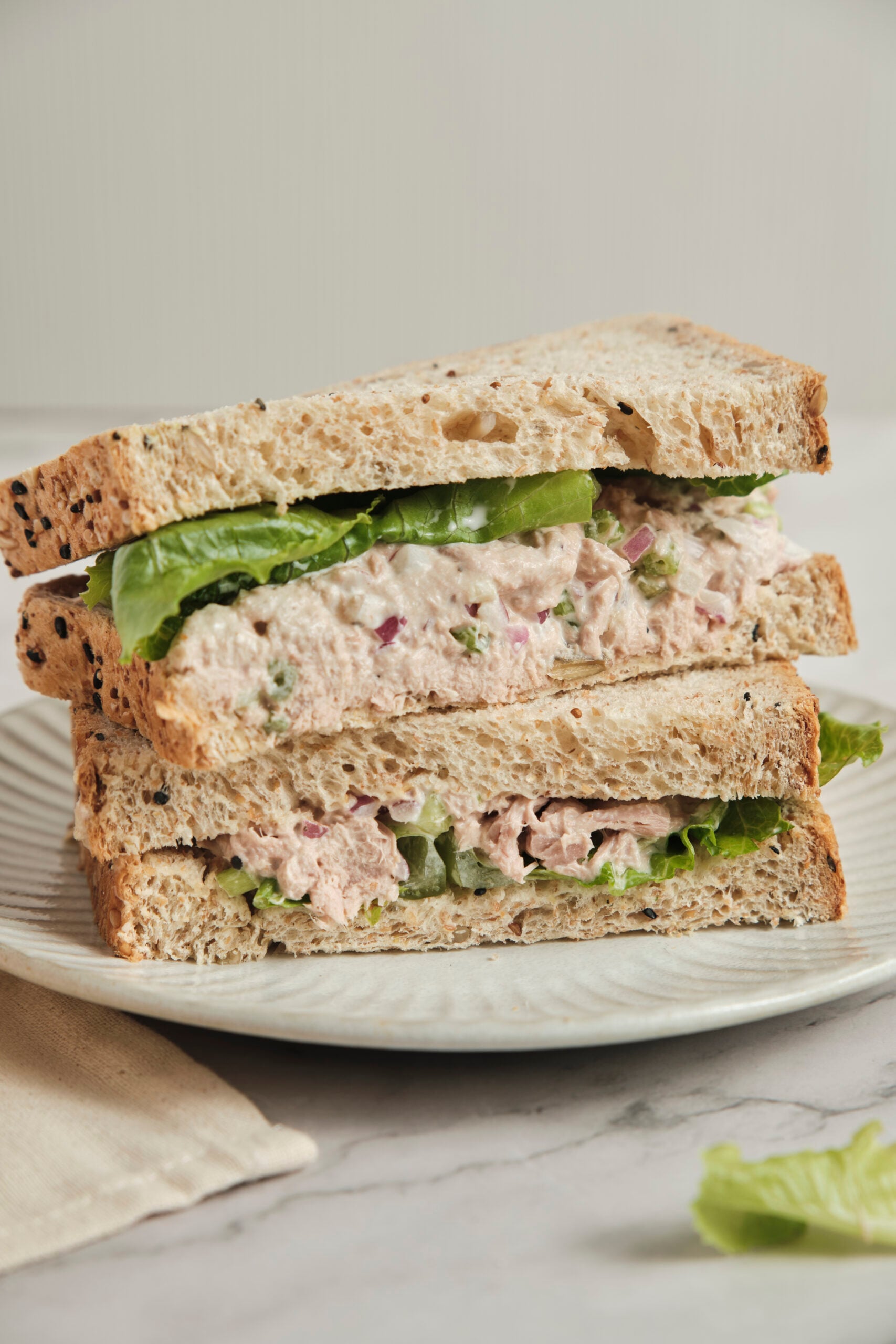 Tuna Sandwich Recipe - foodfaithfitness