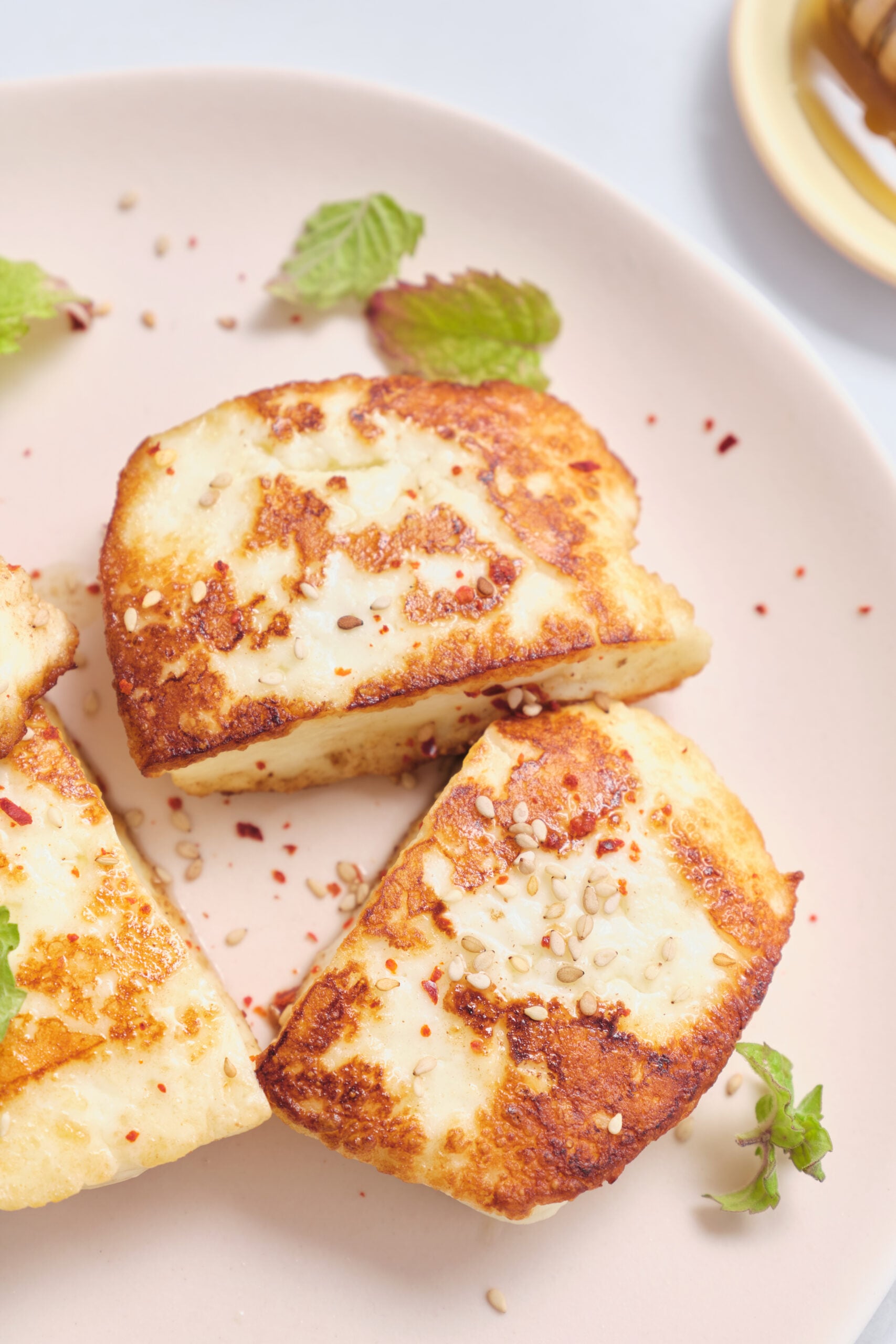 Fried Halloumi - foodfaithfitness