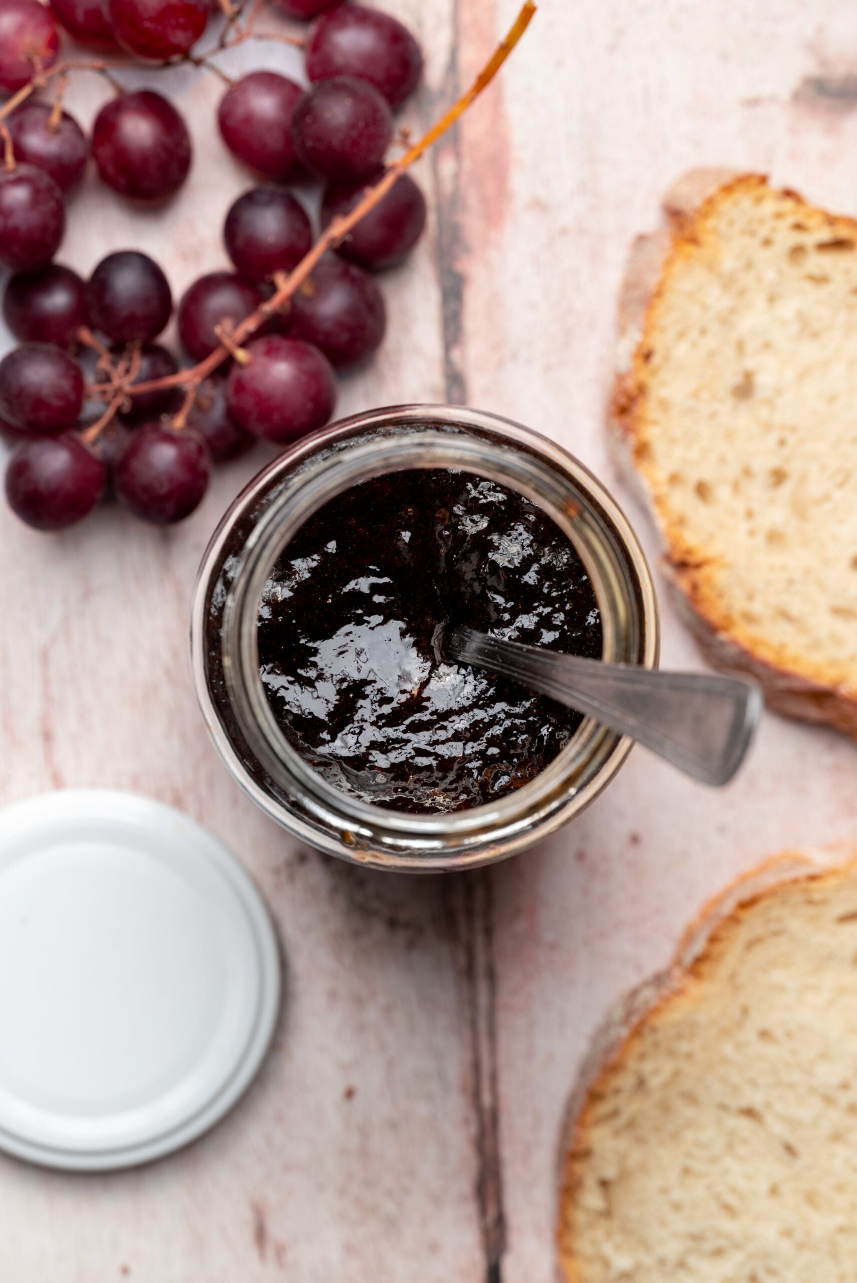 Grape Jam Recipe - foodfaithfitness