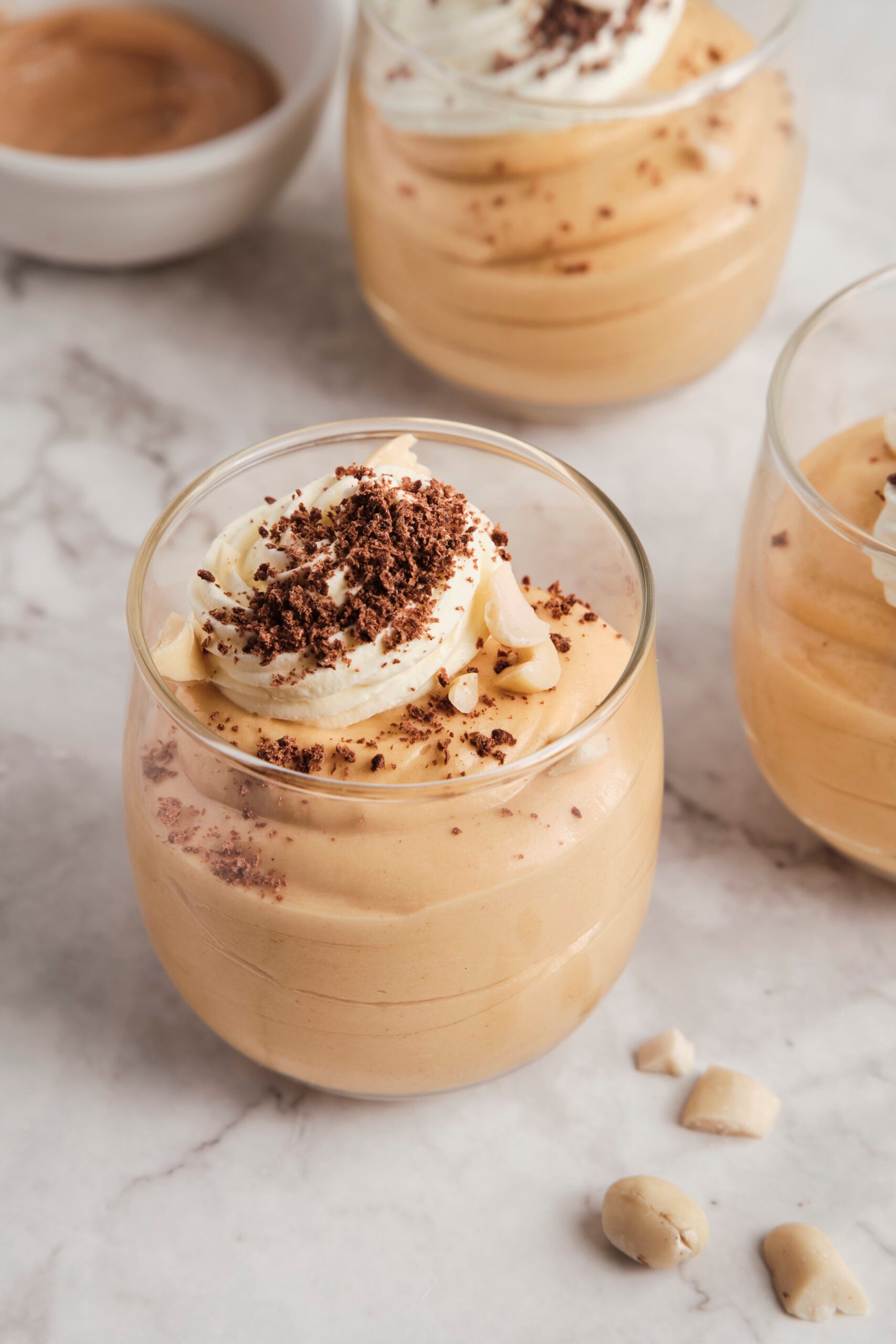 Peanut Butter Mousse Recipe - foodfaithfitness