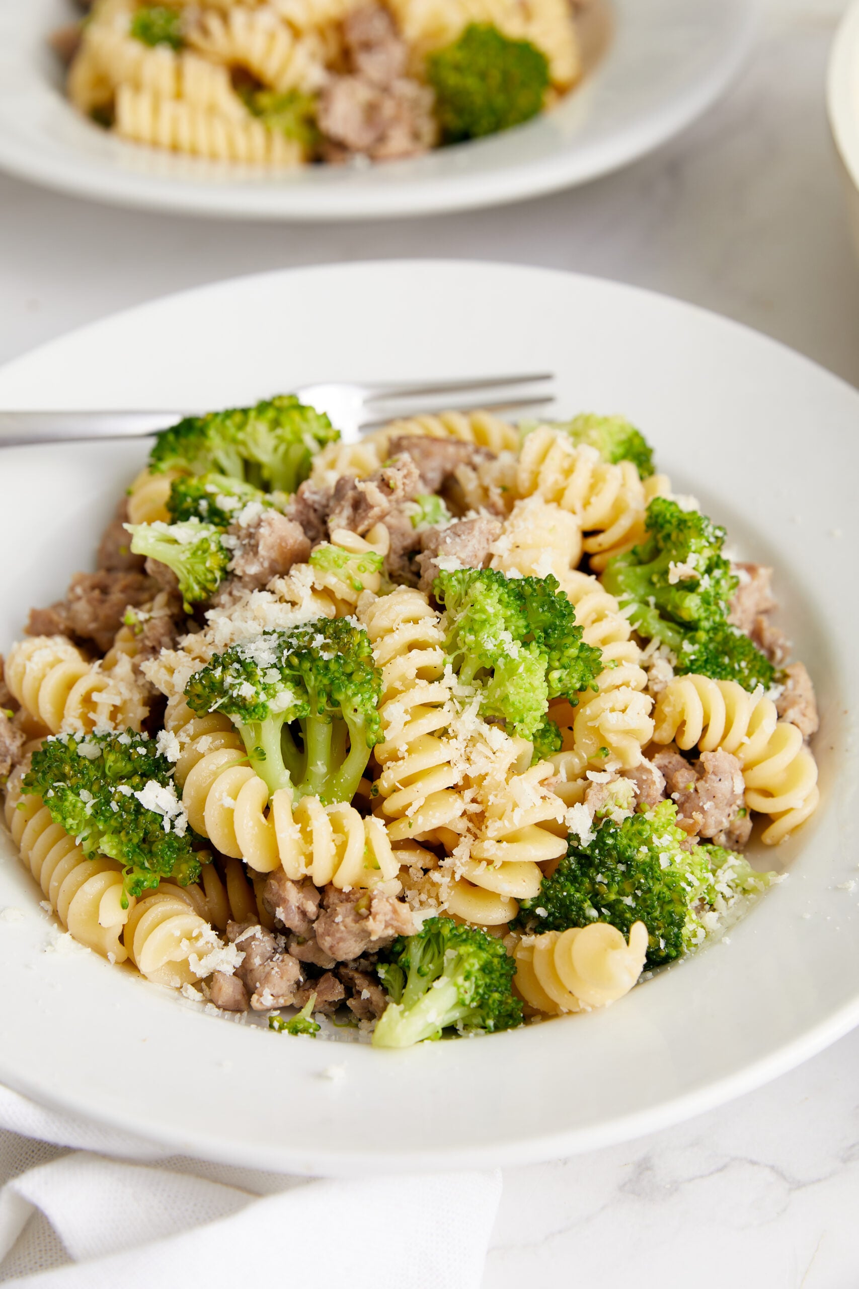 Broccoli And Sausage Pasta - foodfaithfitness