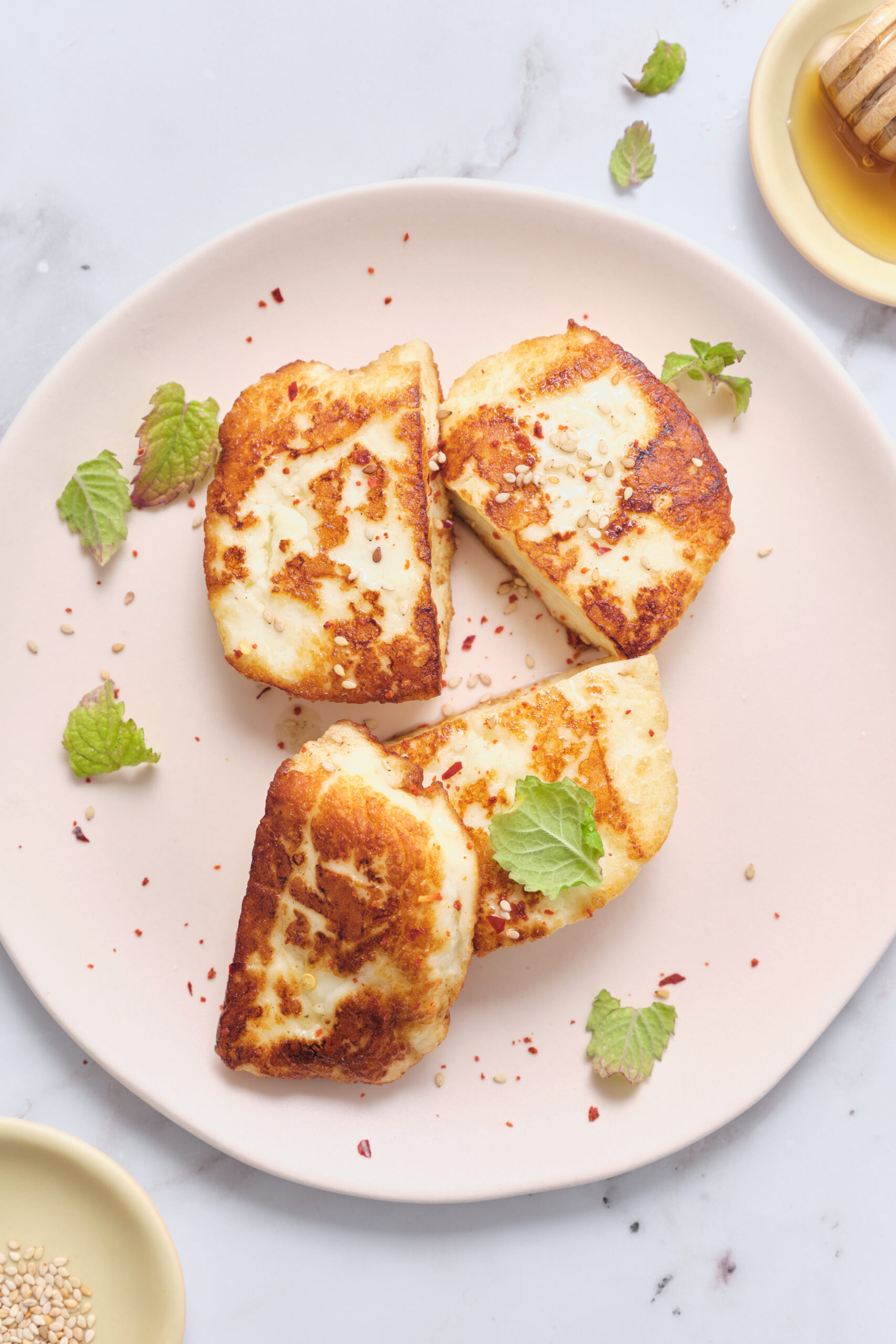 Fried Halloumi - foodfaithfitness