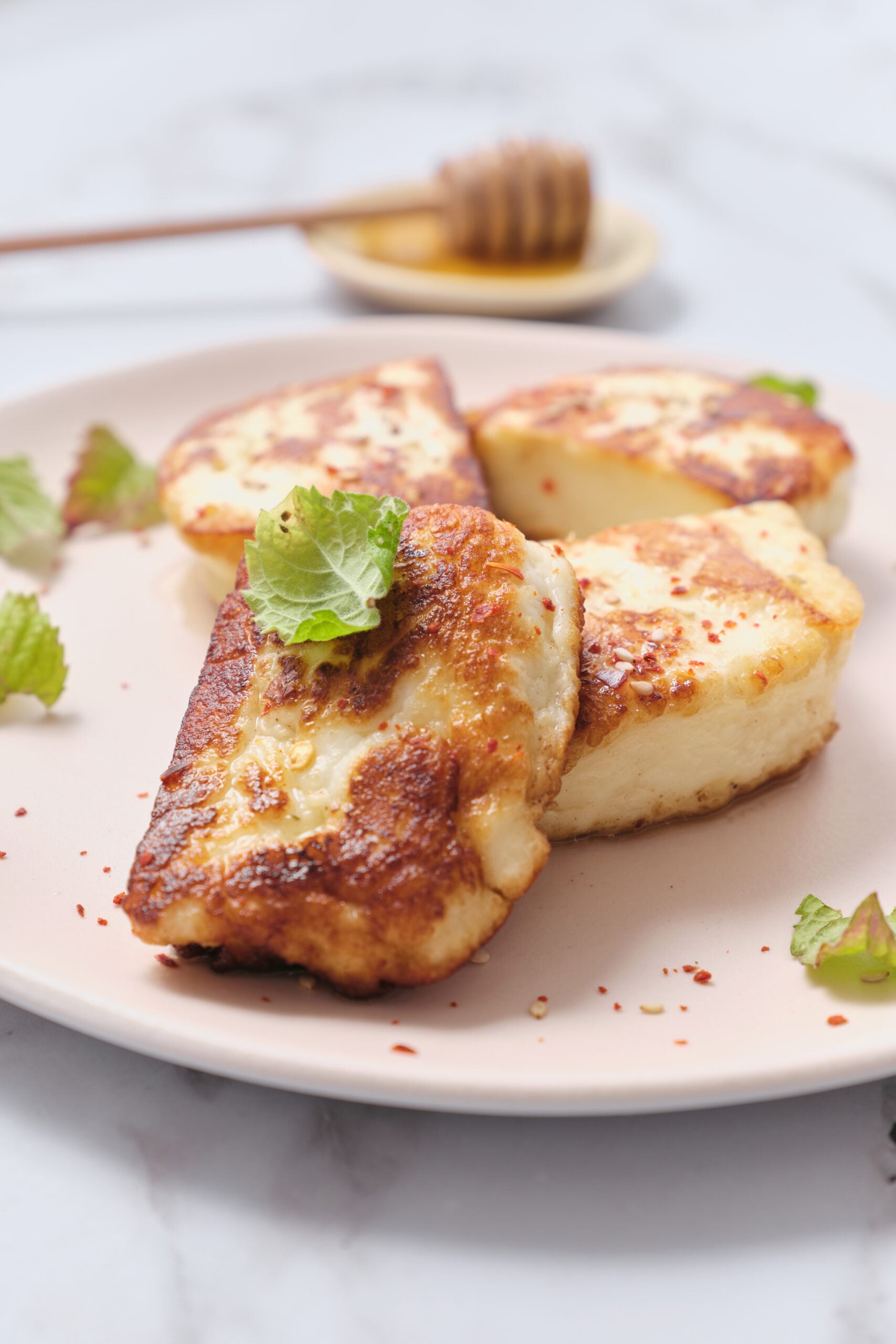 Fried Halloumi - foodfaithfitness