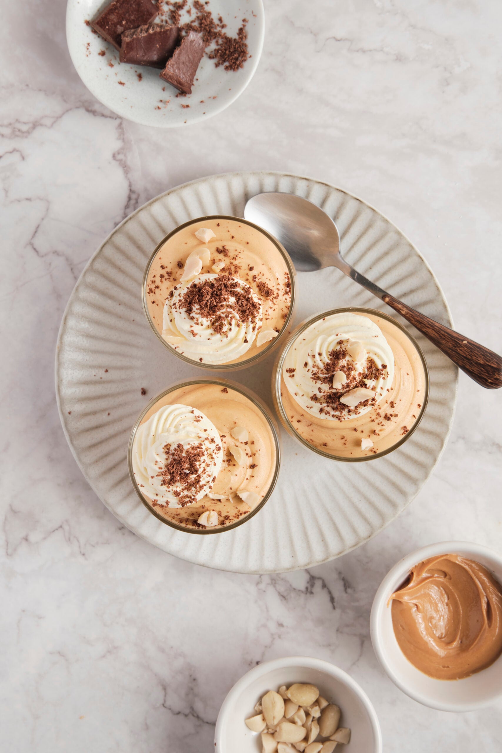 Peanut Butter Mousse Recipe - foodfaithfitness